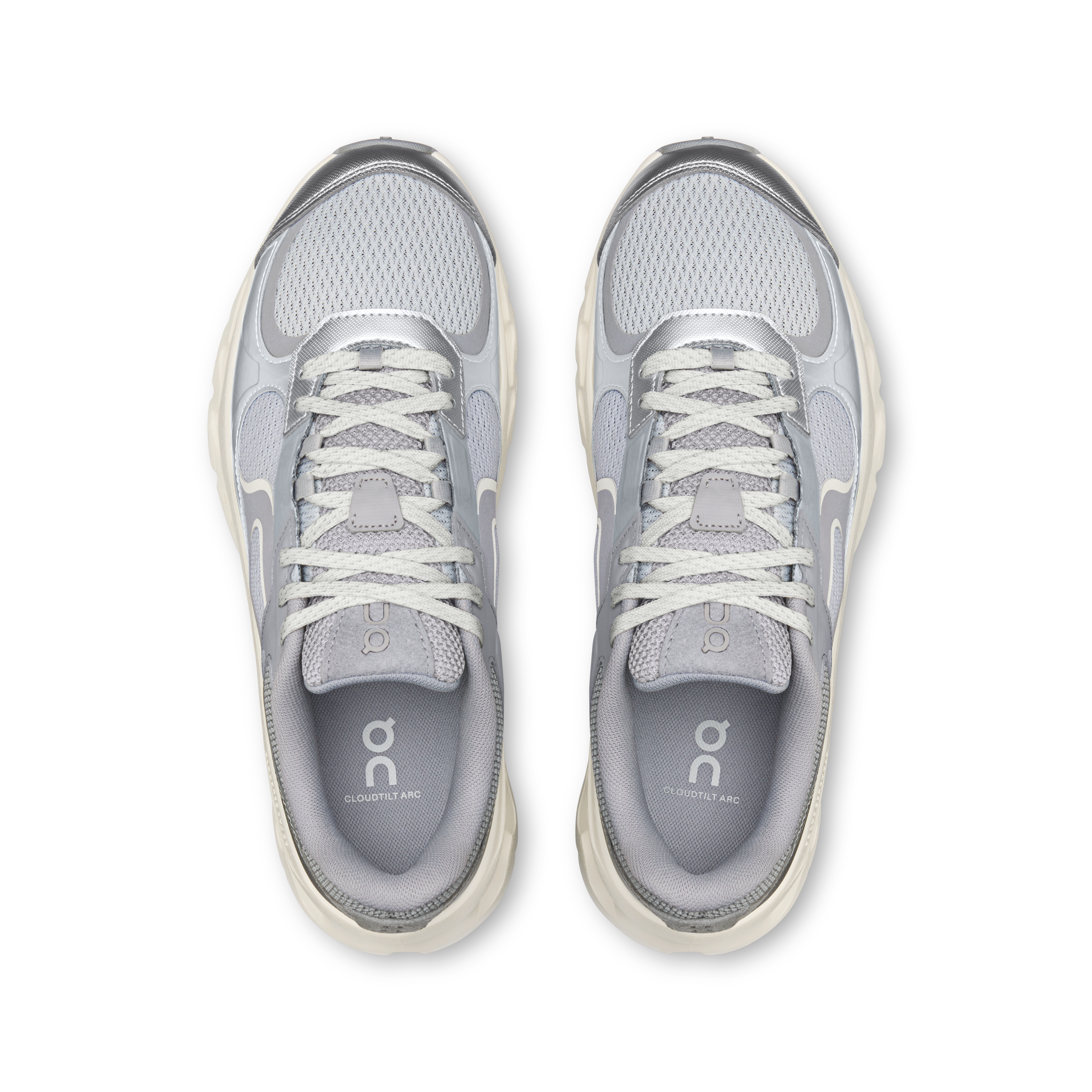 On Cloudtilt Arc Alloy & Ivory Herren Aktiver Lebensstil Schuhe