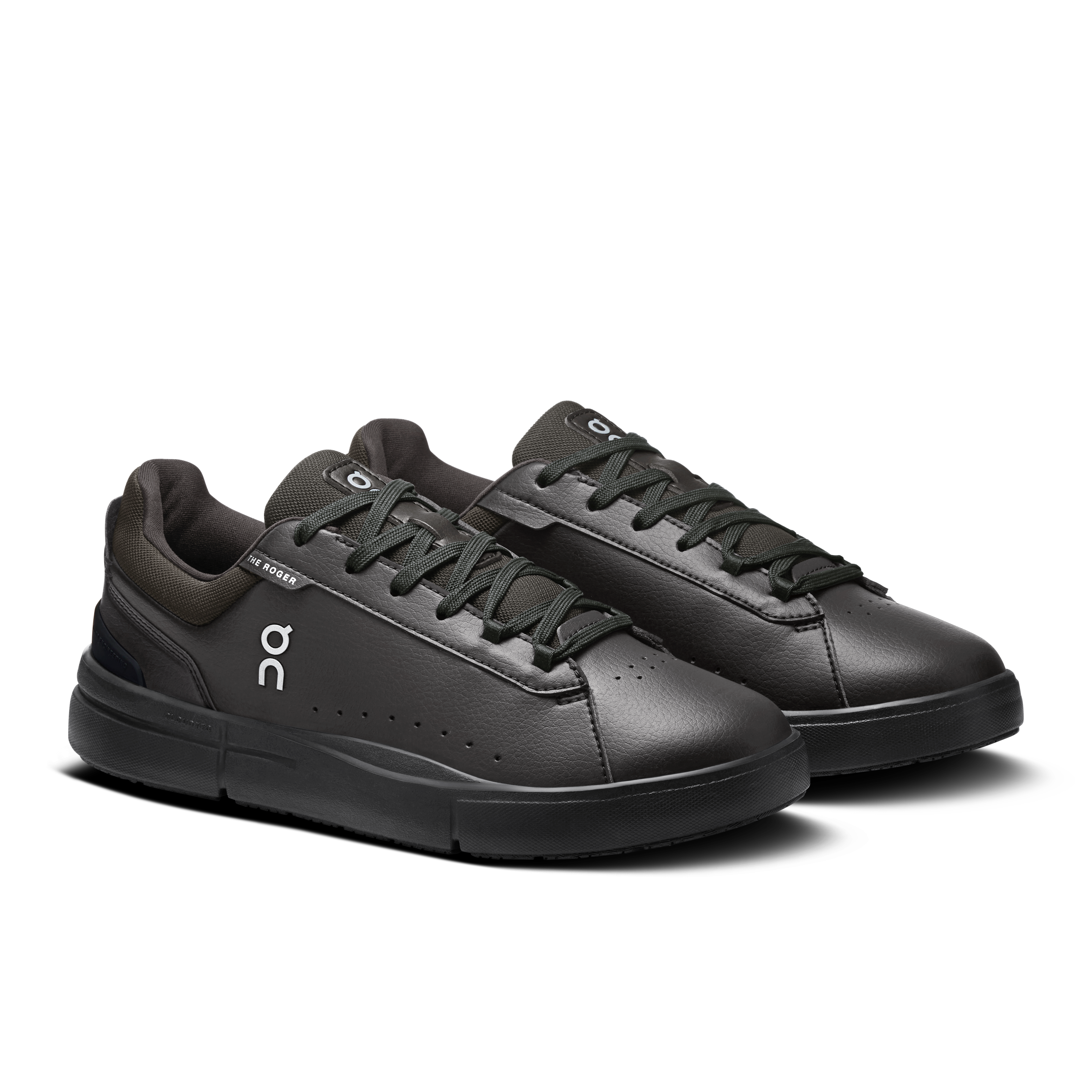 On THE ROGER Advantage Black & Black Women Tennis Shoes