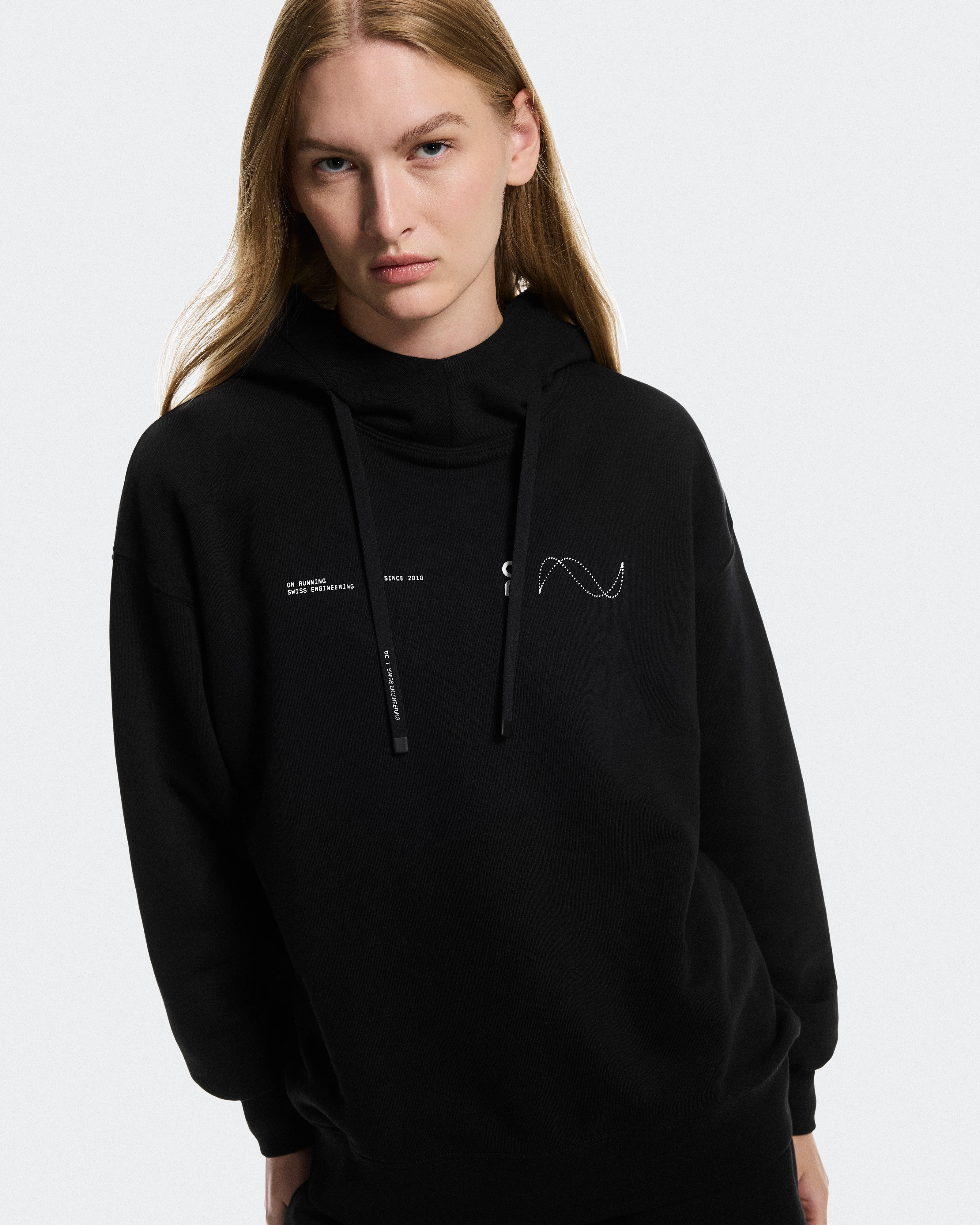 On Club Hoodie Avant Black Women Hoodies and sweatshirts