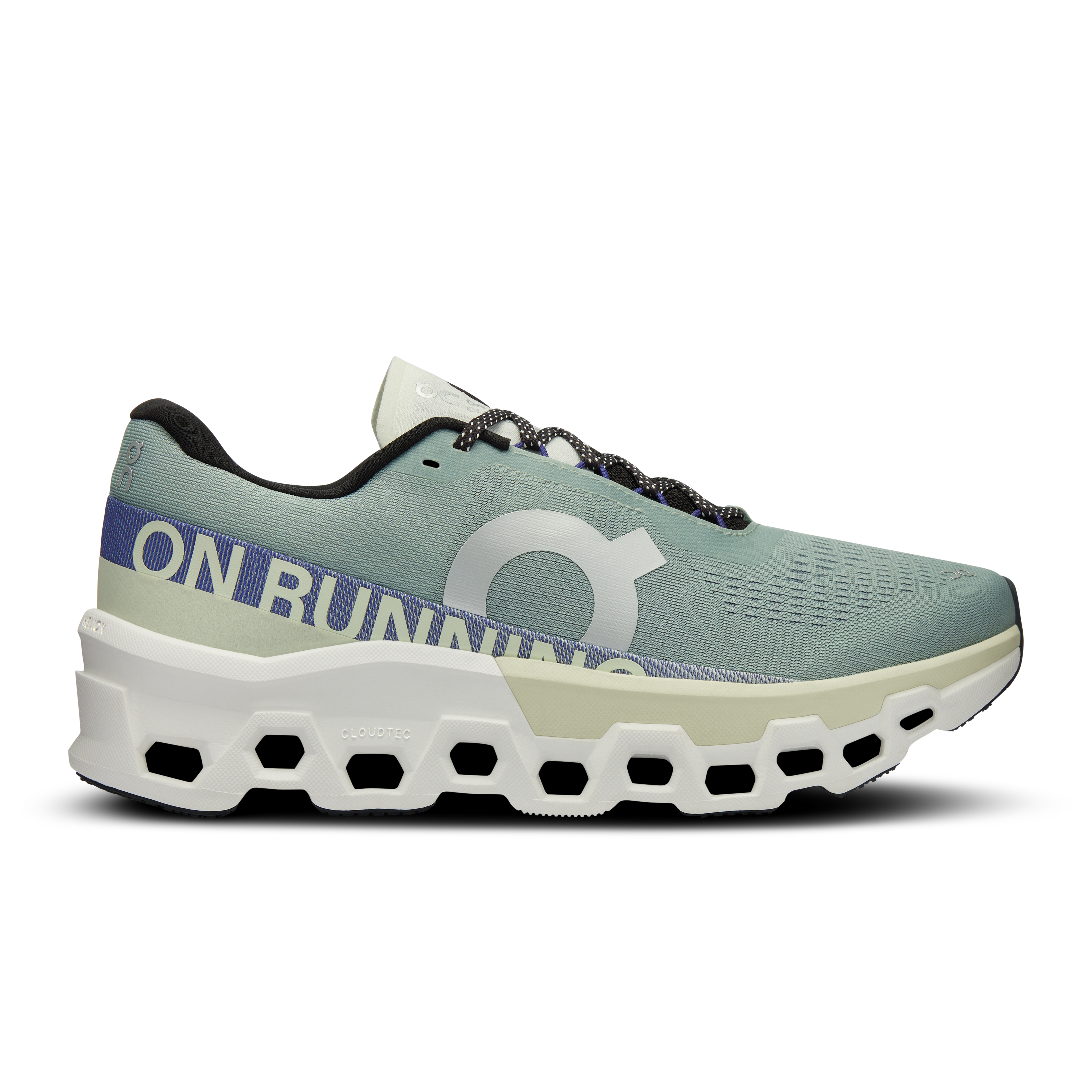 Cloudmonster 2 Road Running Shoe in Mineral/Aloe