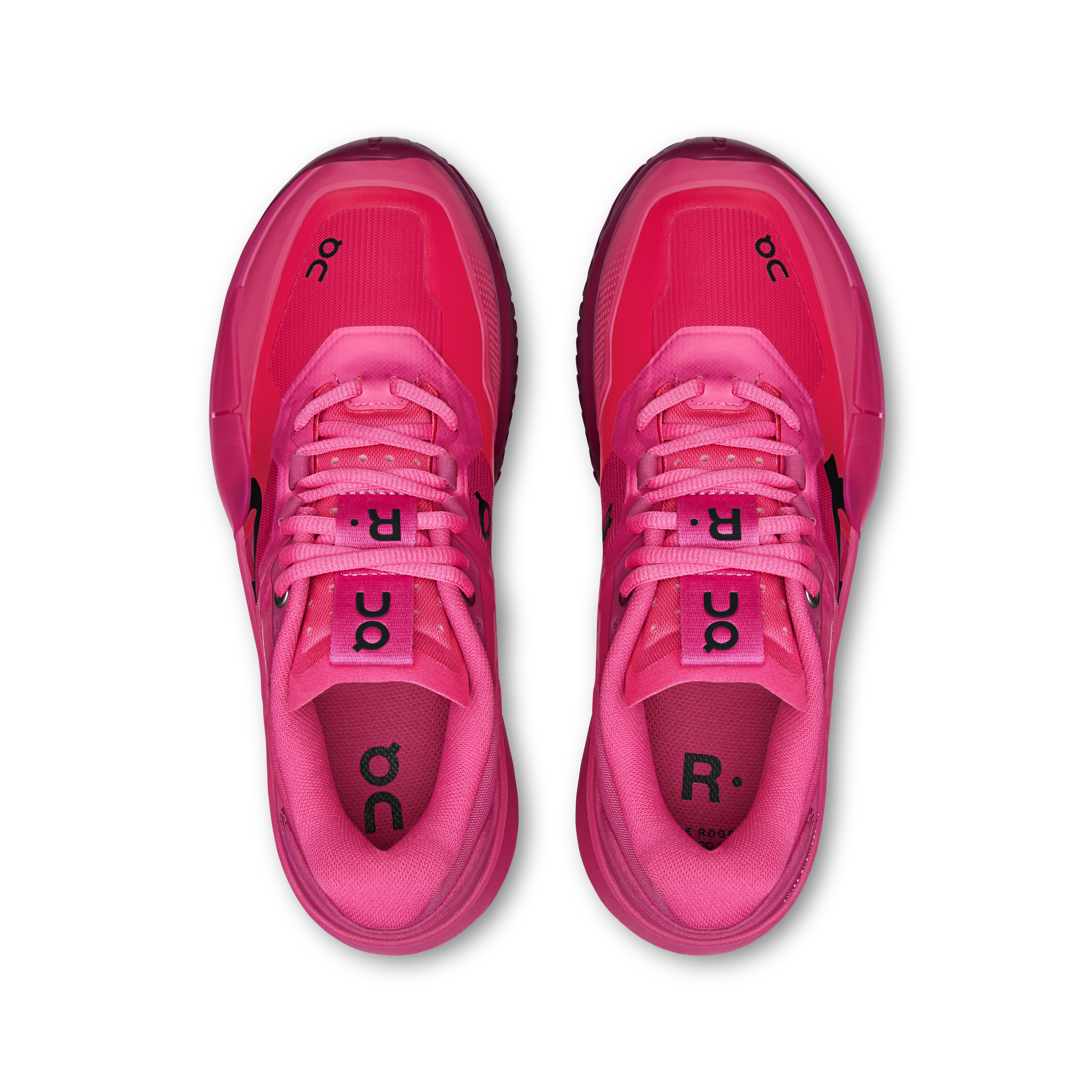On THE ROGER Pro 2 Pink & Grenadine Women Tennis Shoes