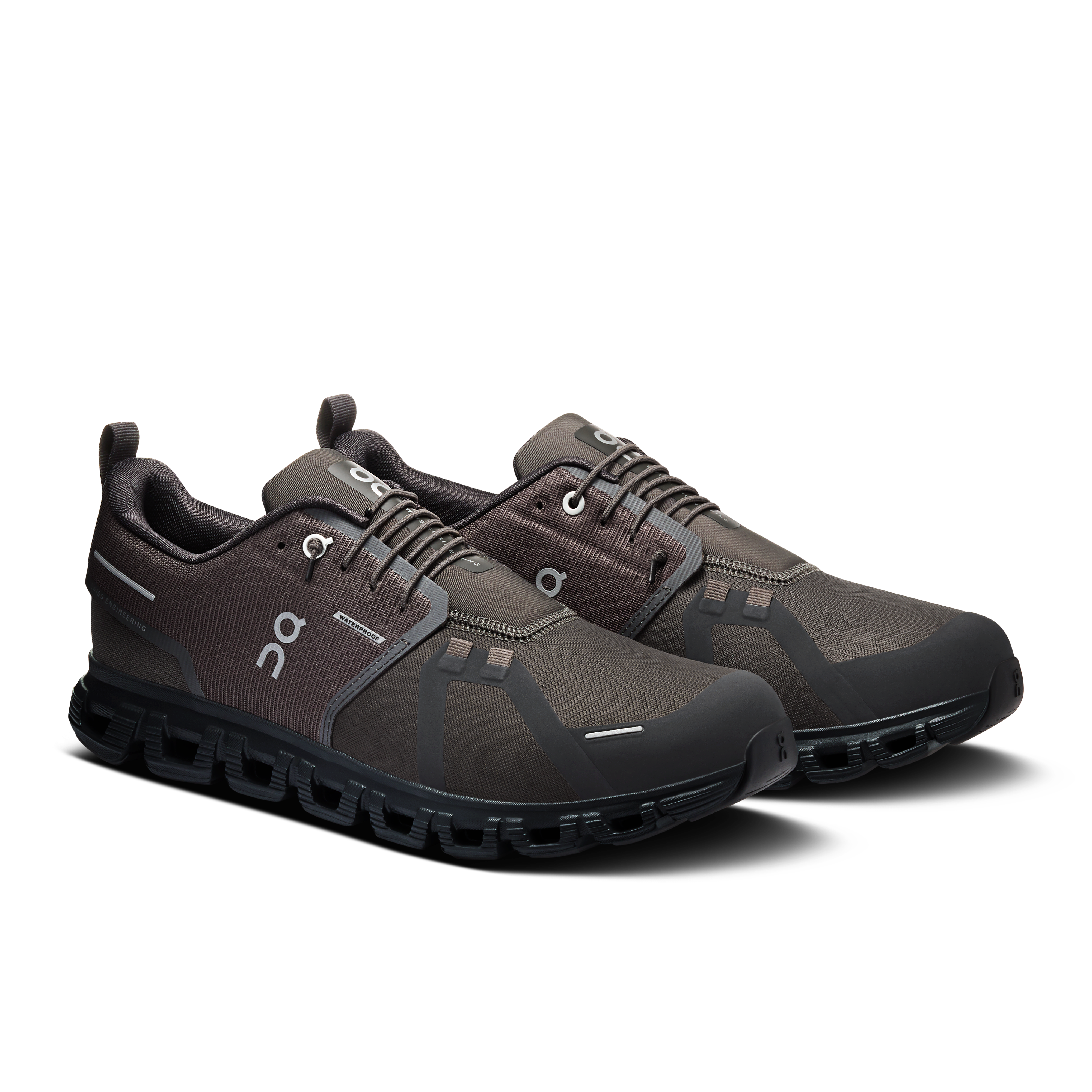 On Cloud 6 Waterproof Espresso & Black Men Active life Shoes