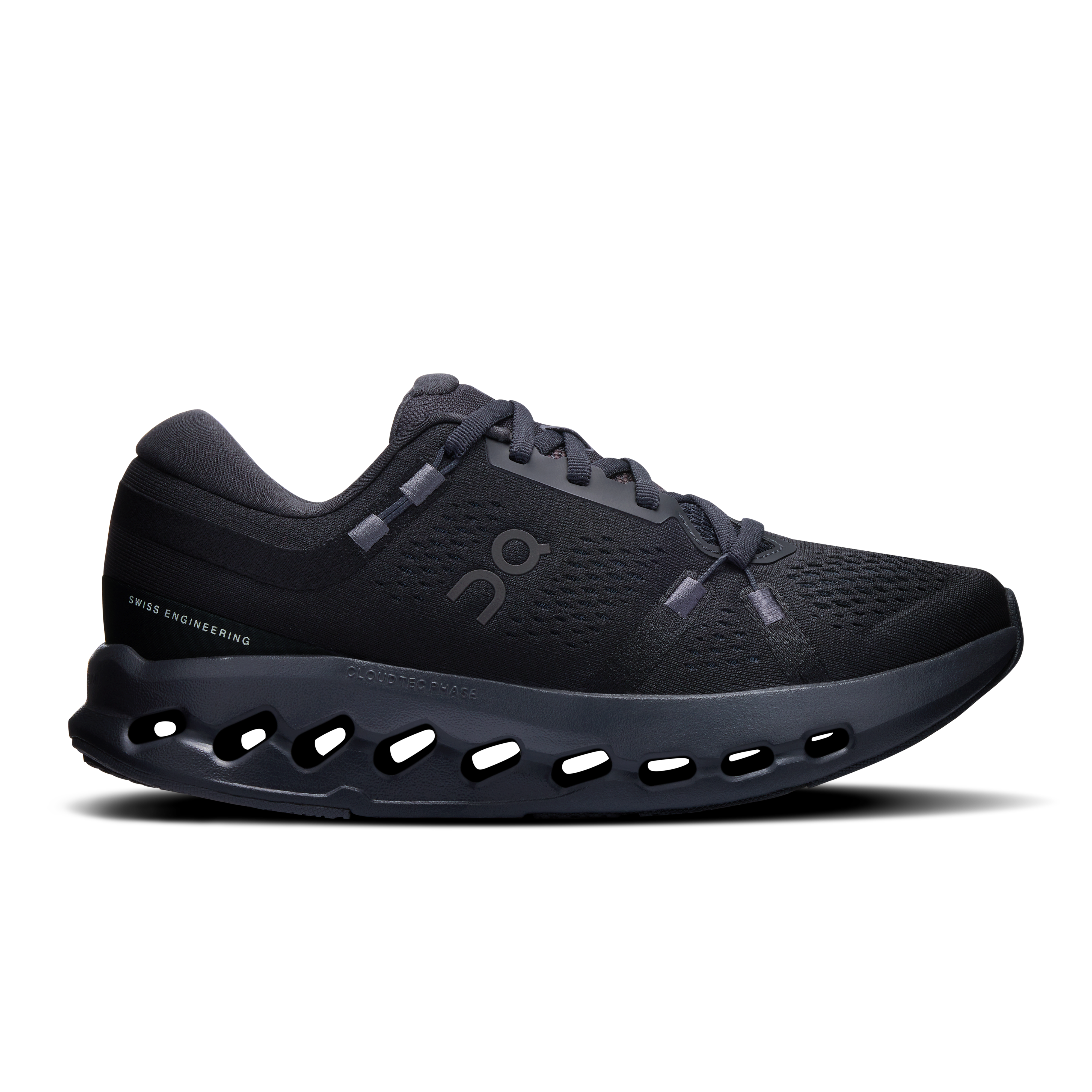 Cloudsurfer 2 Wide Road Running Shoe in Black/Black