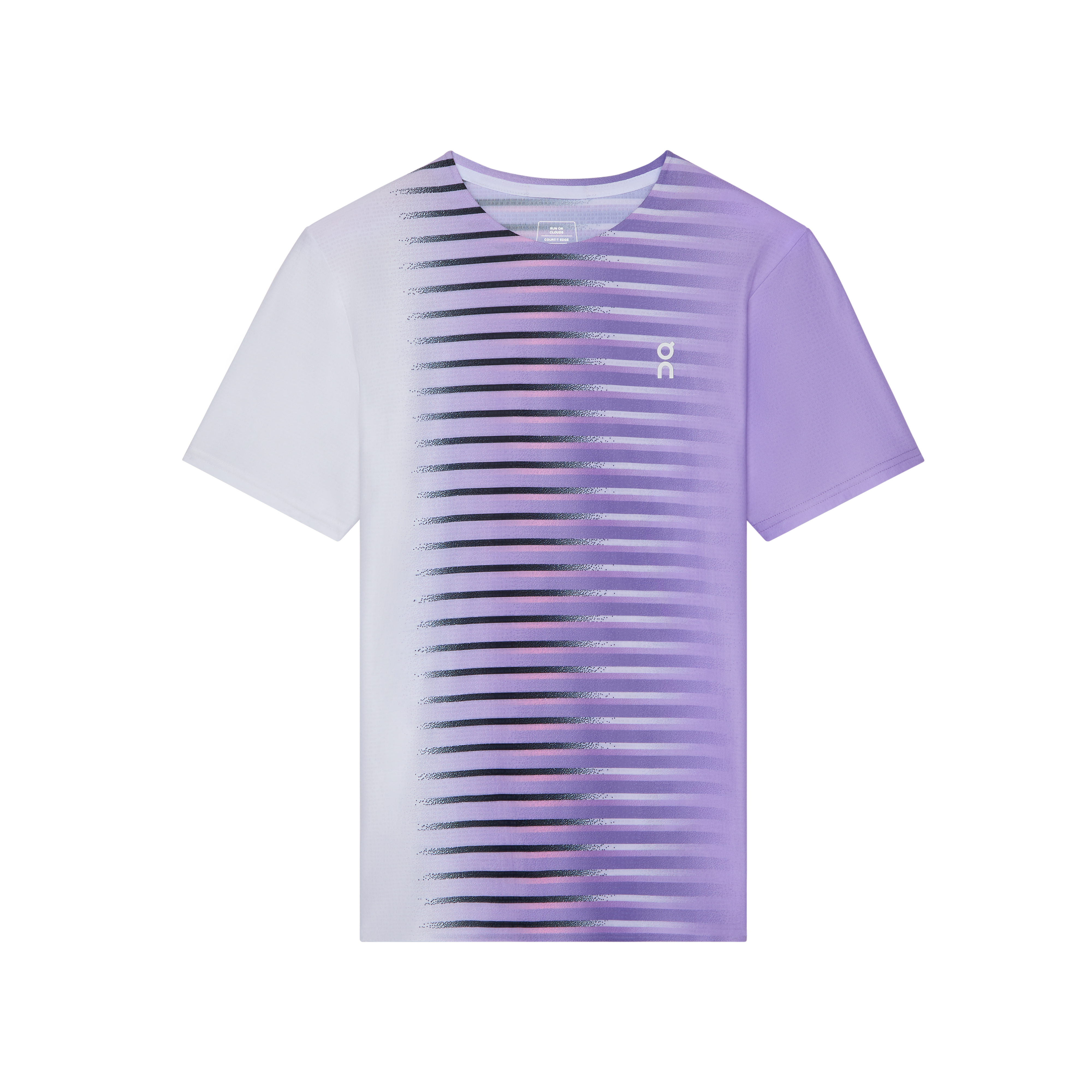 Court-T Edge Short-Sleeve Shirt in Bloom/White