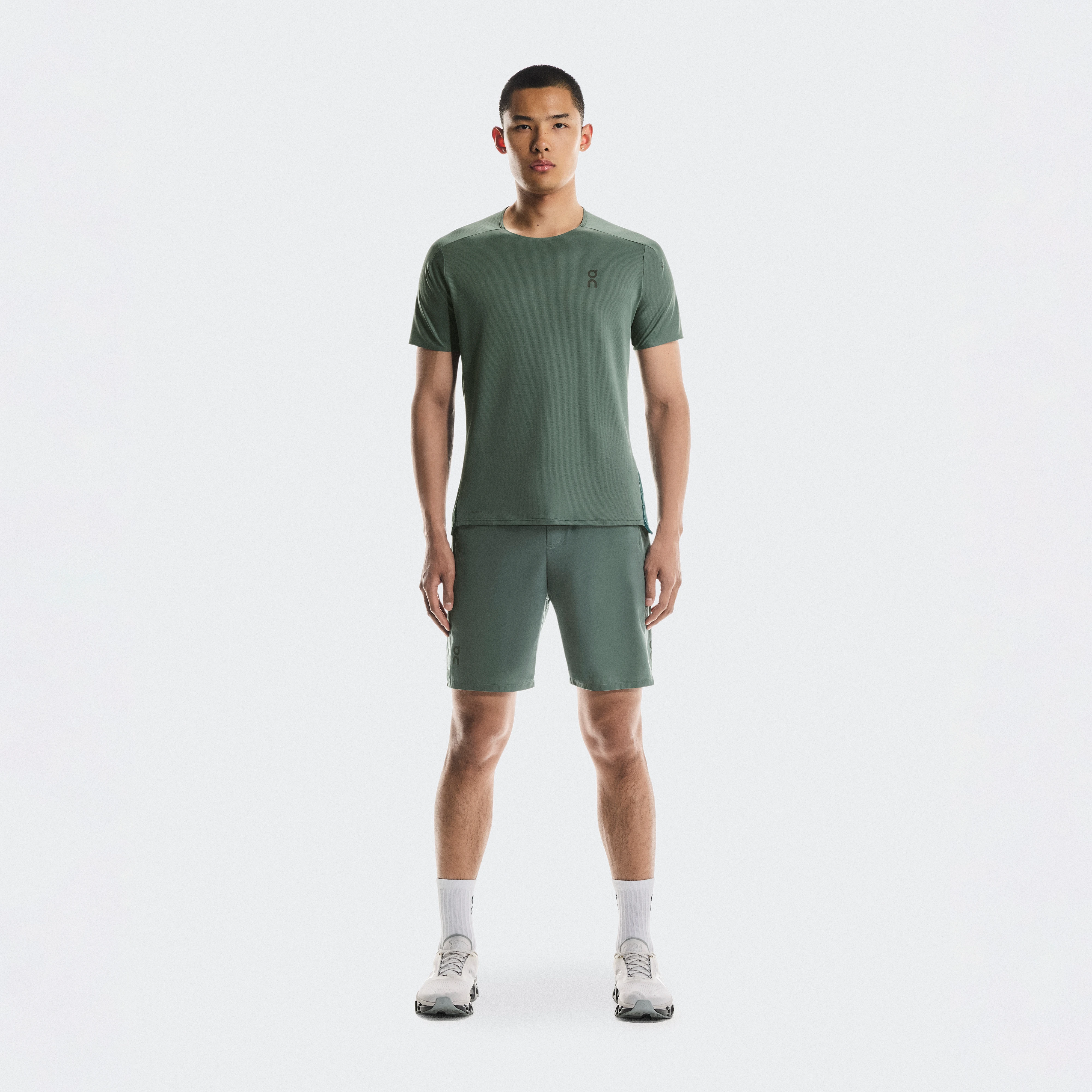 On Performance Hybrid Short Vert Homme Homme – Longue distance, entraînement, running sur route Shorts