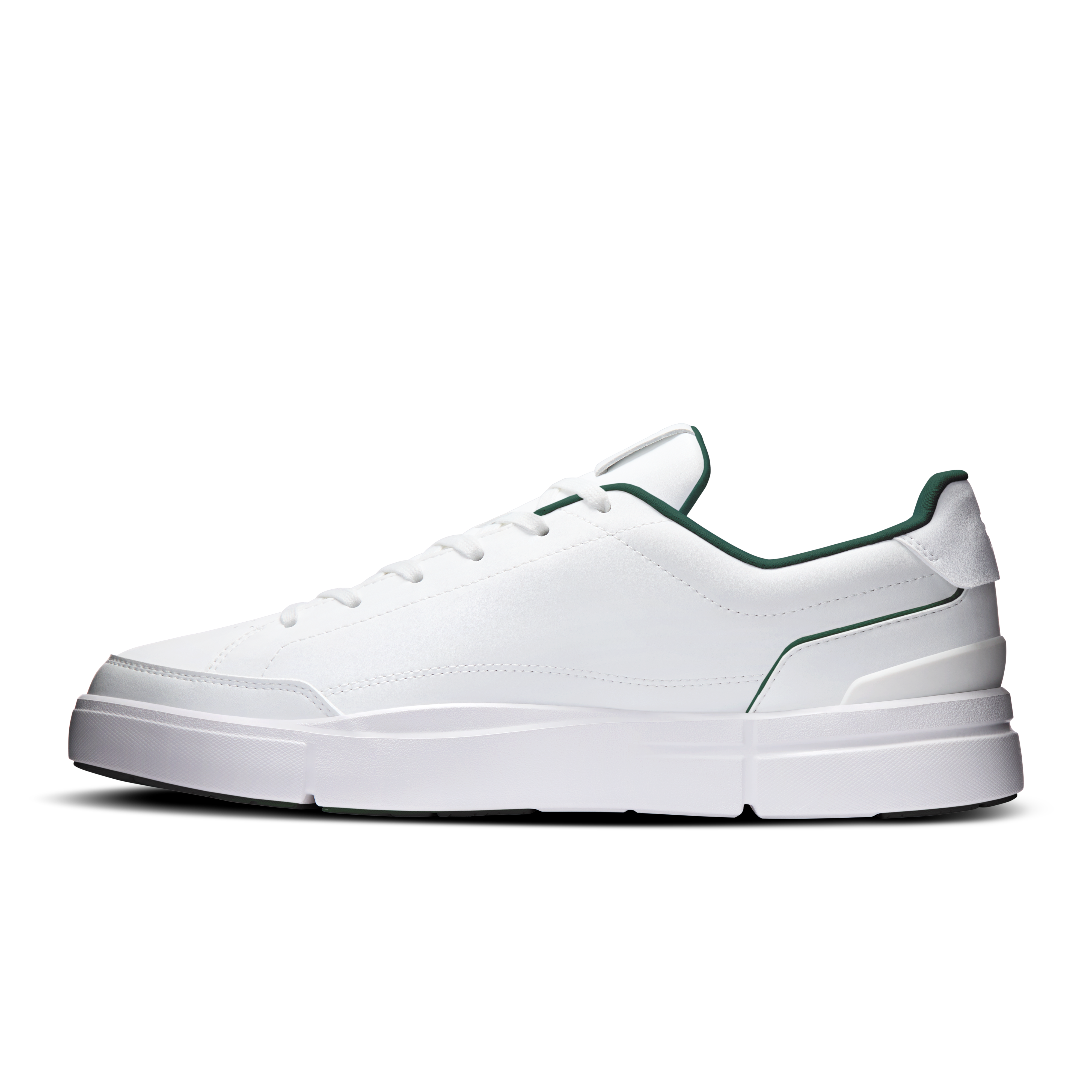 On THE ROGER Centre Court White & Evergreen Men Active life Shoes