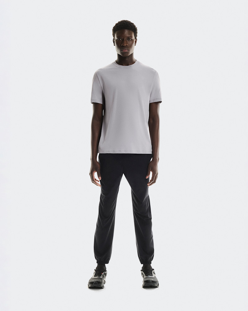 On Men's Focus-T Short-Sleeve Shirt in Lilac, Size: XS, Polyester