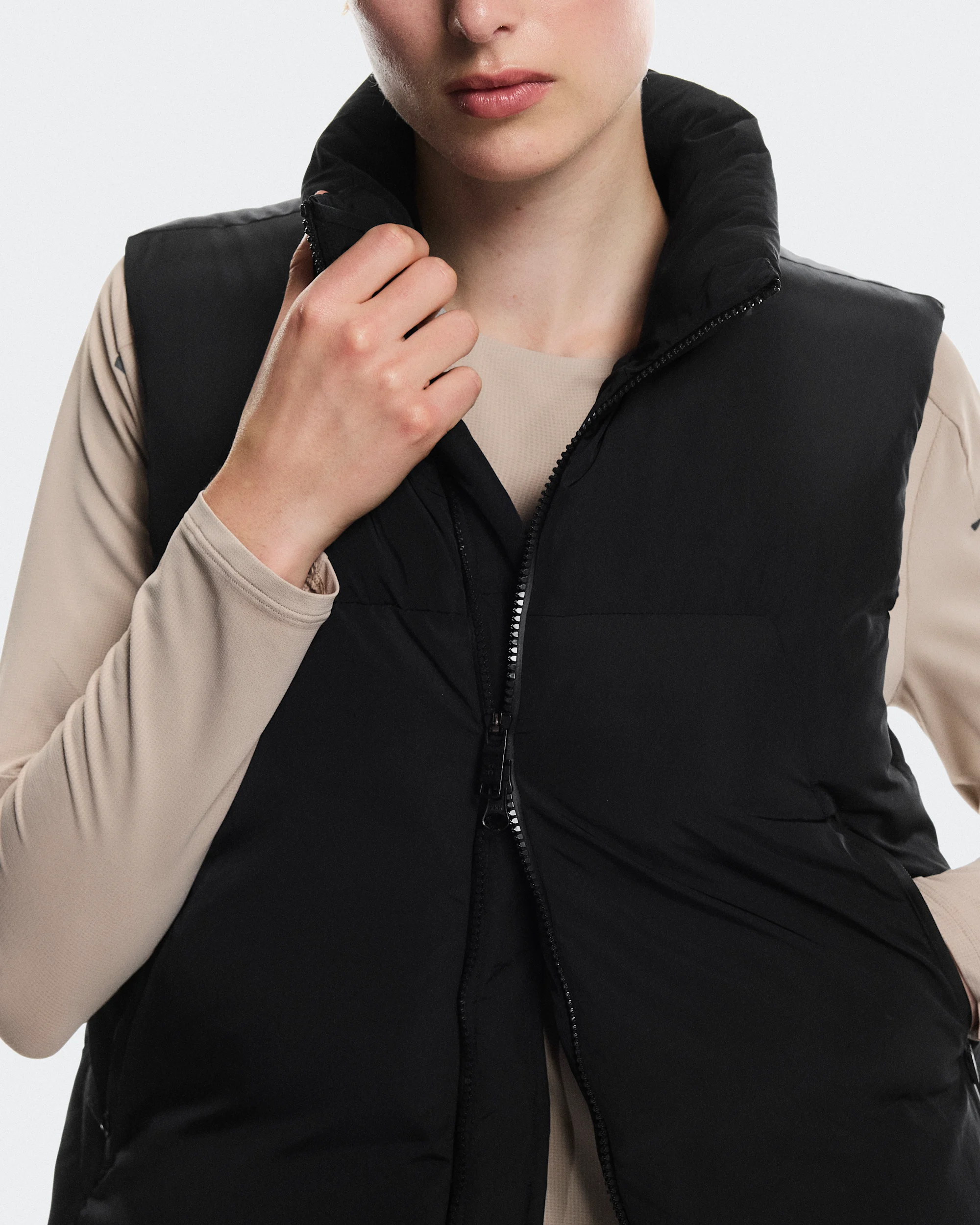 Women's All-Day Puffer Vest Black - thumbnail 8