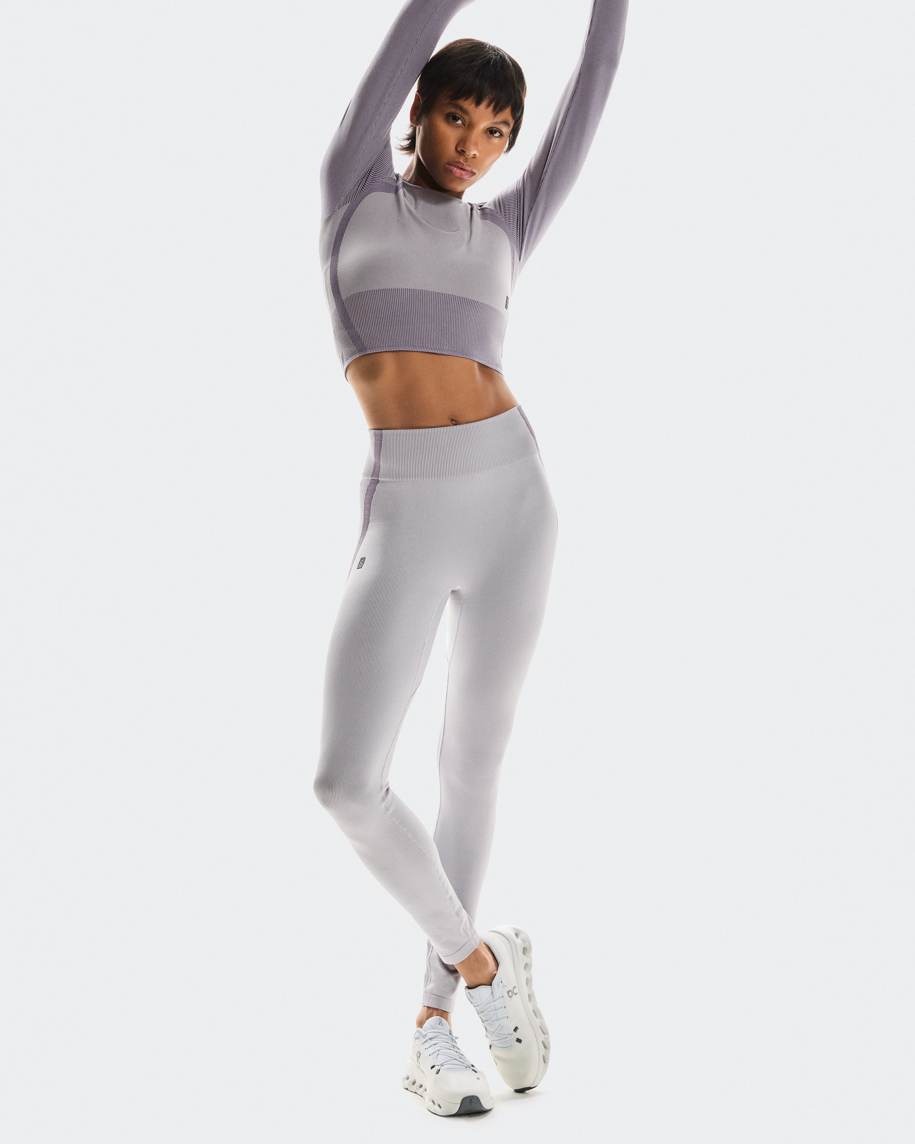 On Studio Knit Tights Lilac & Cosmos Women Tights