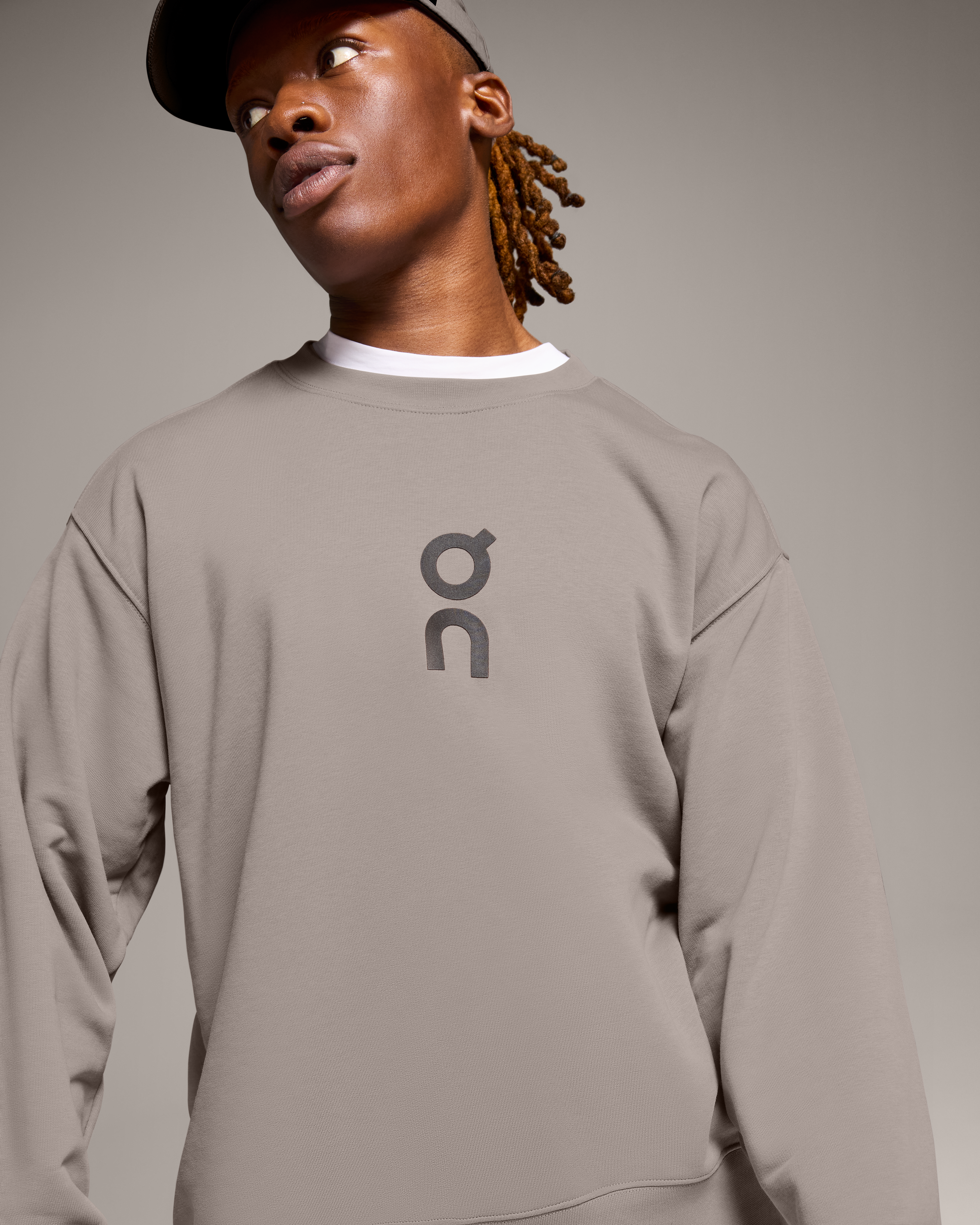 On Club Crew Cinder Men Hoodies and sweatshirts