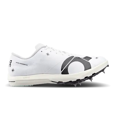 On Cloudspike 10000m Undyed-White/Mint – track