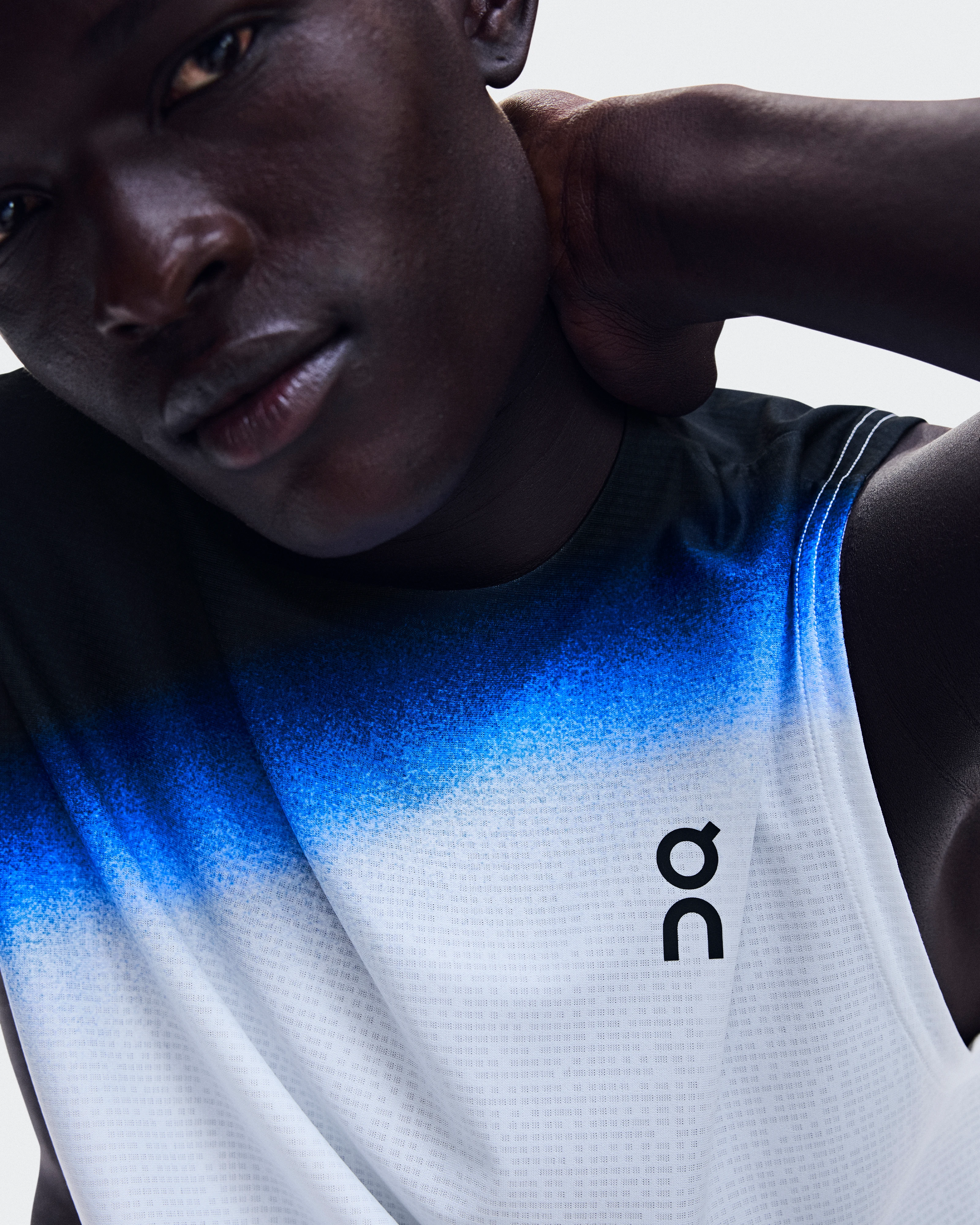 On Court Tank Swing White & Jay Homme Hauts et t-shirts