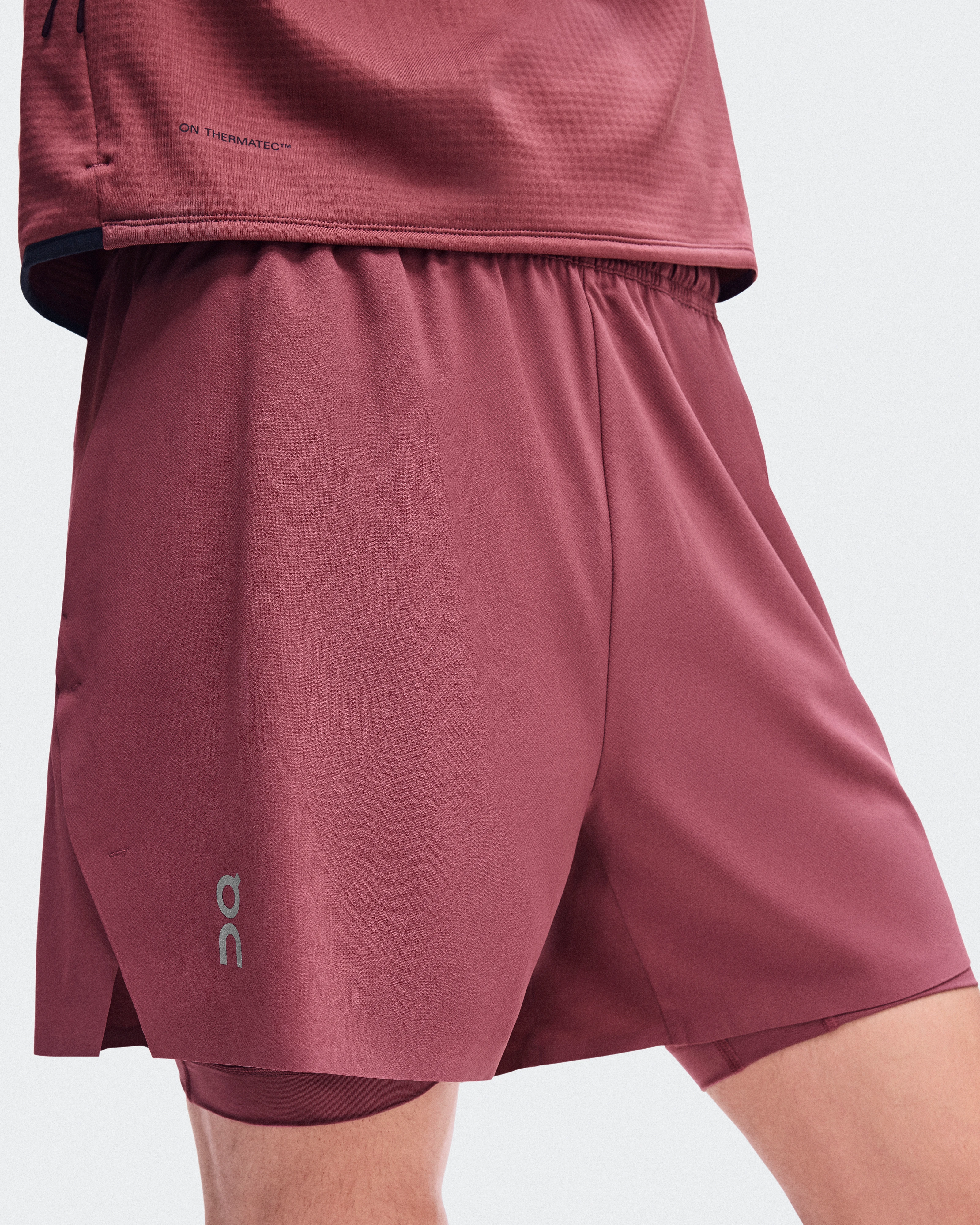 On Train 2-in-1 Shorts Barberry Men Shorts