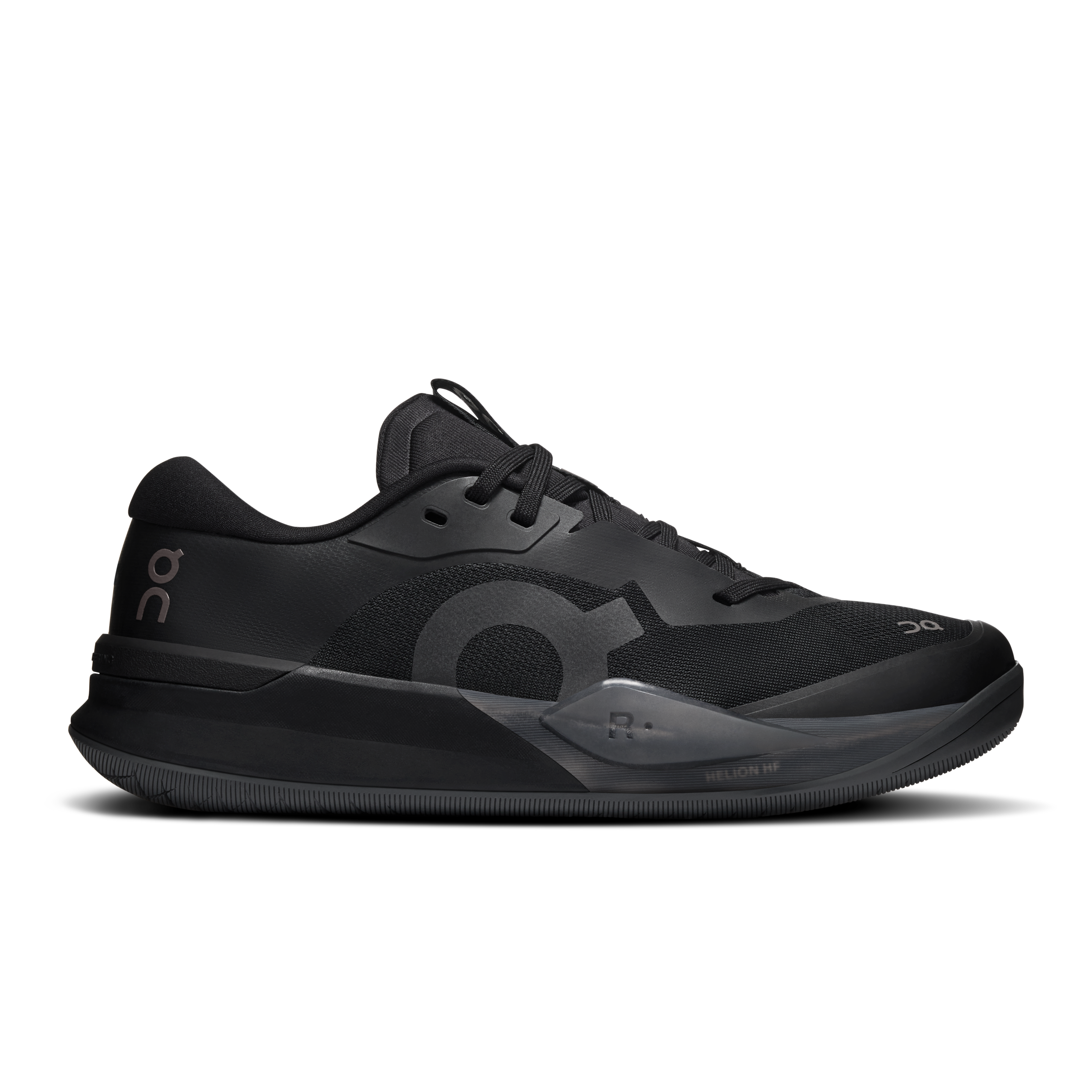 On THE ROGER Pro 3 Black & Ash Women Tennis Shoes
