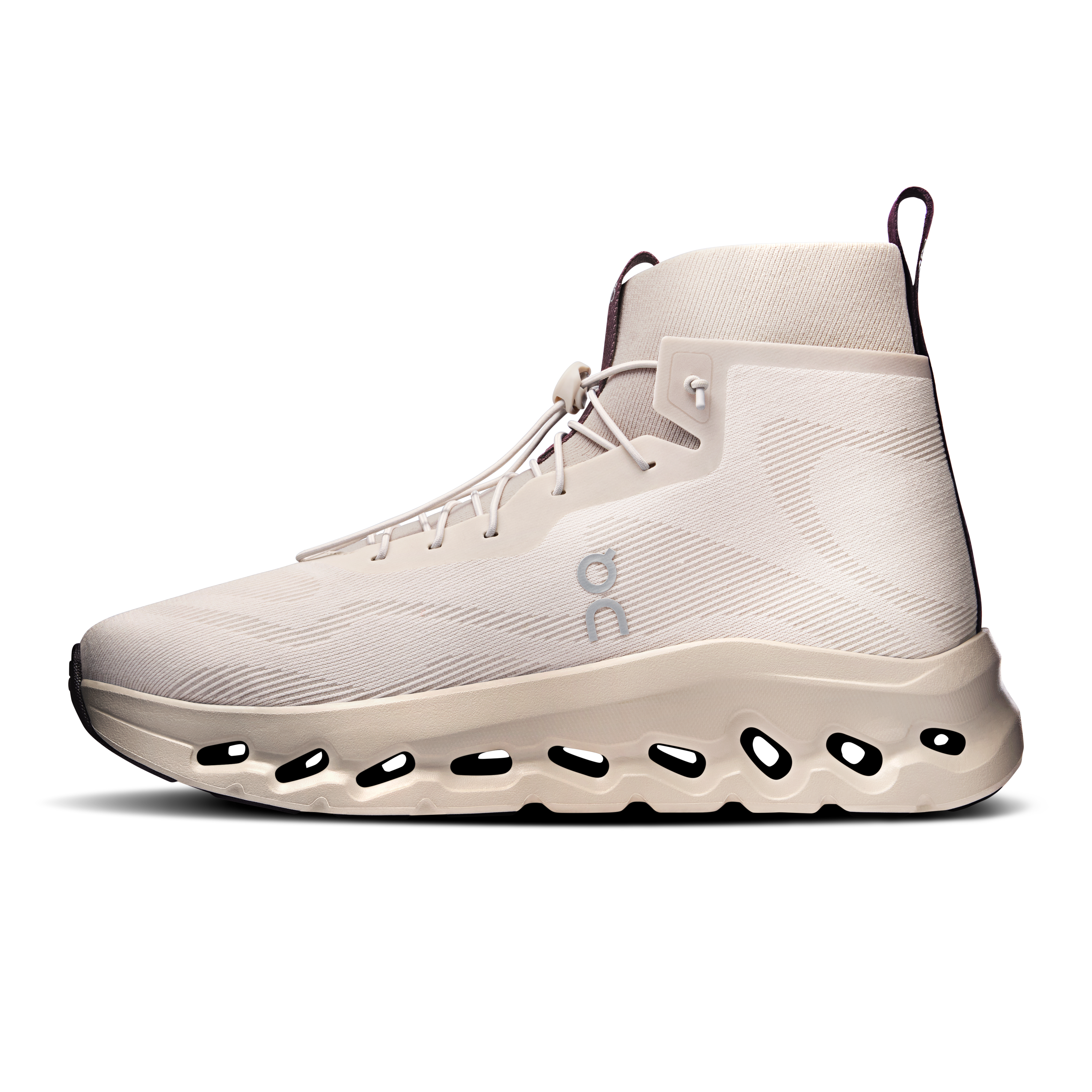 On Cloudtilt Hi LOEWE Sand & Oatmeal | Plum Men Active life Shoes