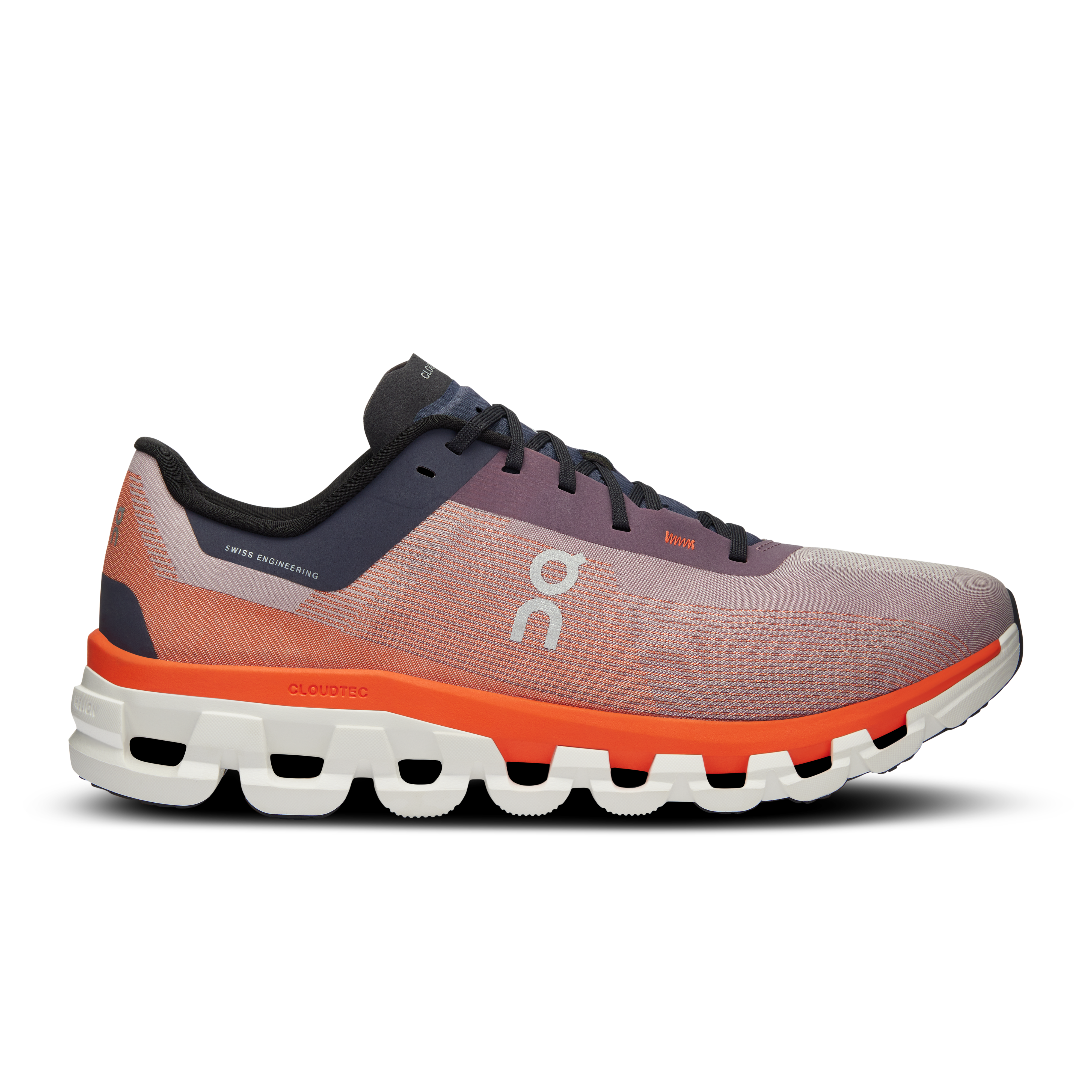 Cloudflow 4 Road Running Shoe in Quartz/Flame