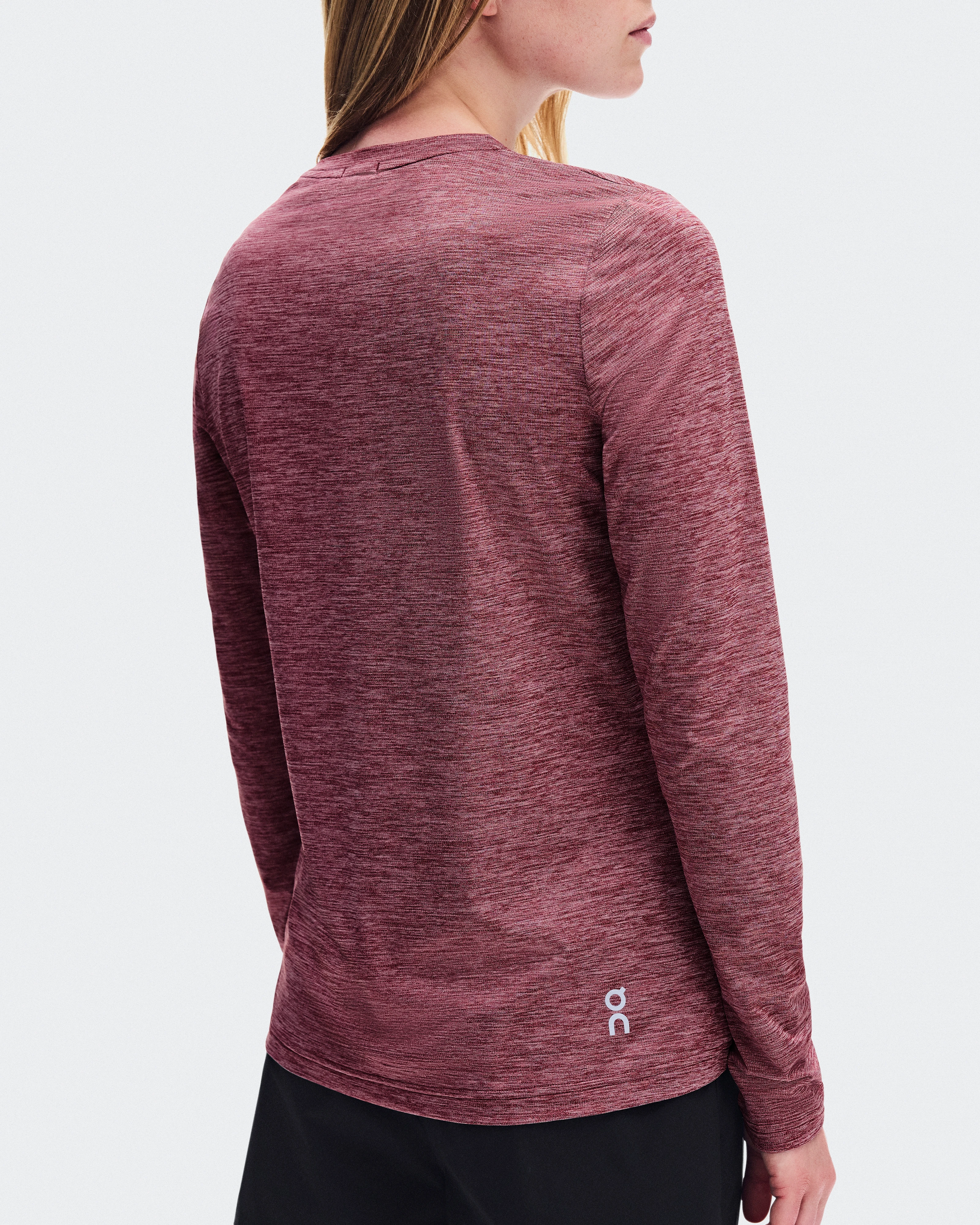 On Core Long-T Barberry Mujer – Running en climas fríos, básicos, recuperación Camisetas