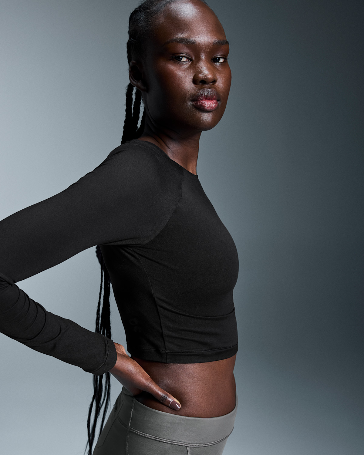 Women's Studio Long-T Crop