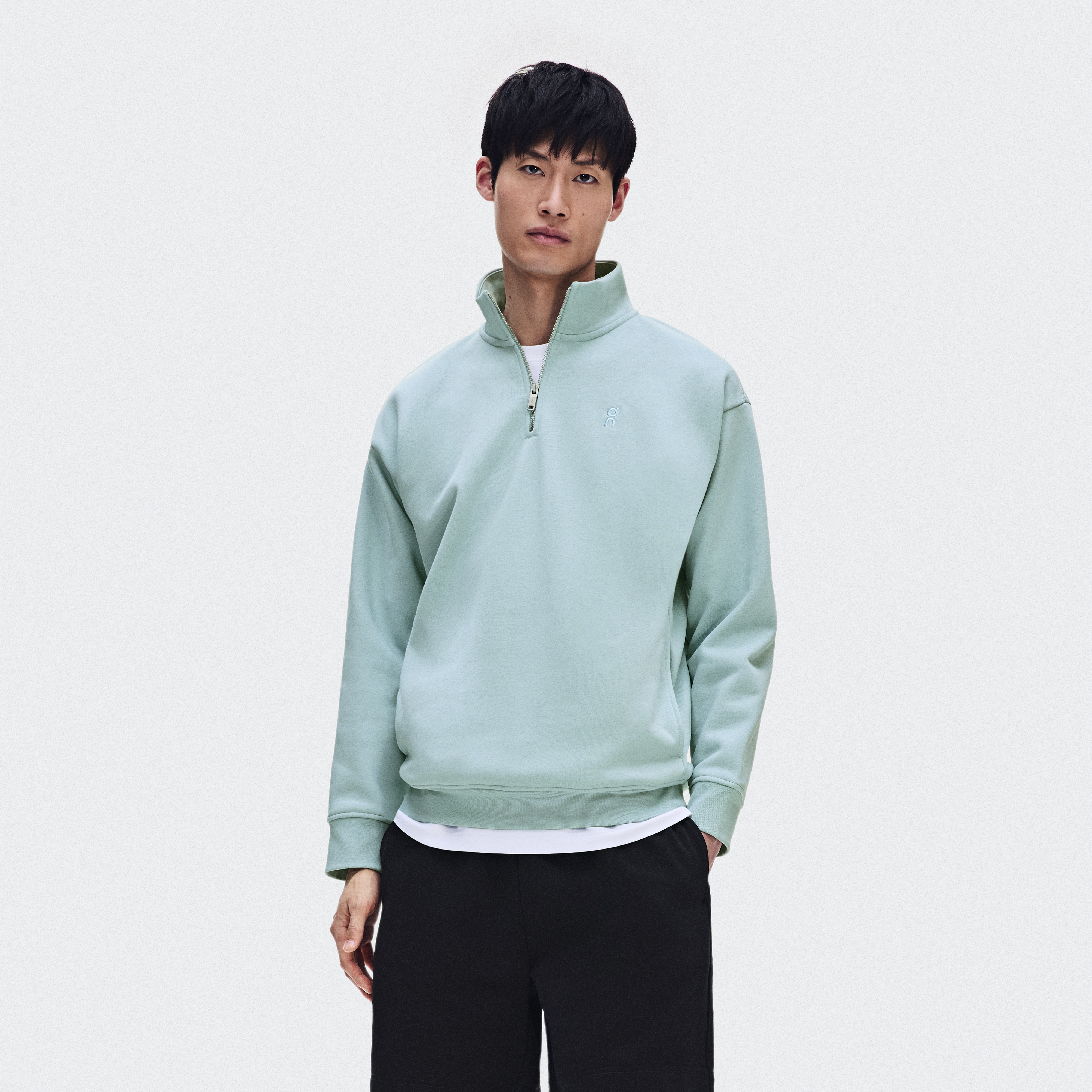 Club Collective 1/4 Zip Sweater in Brook