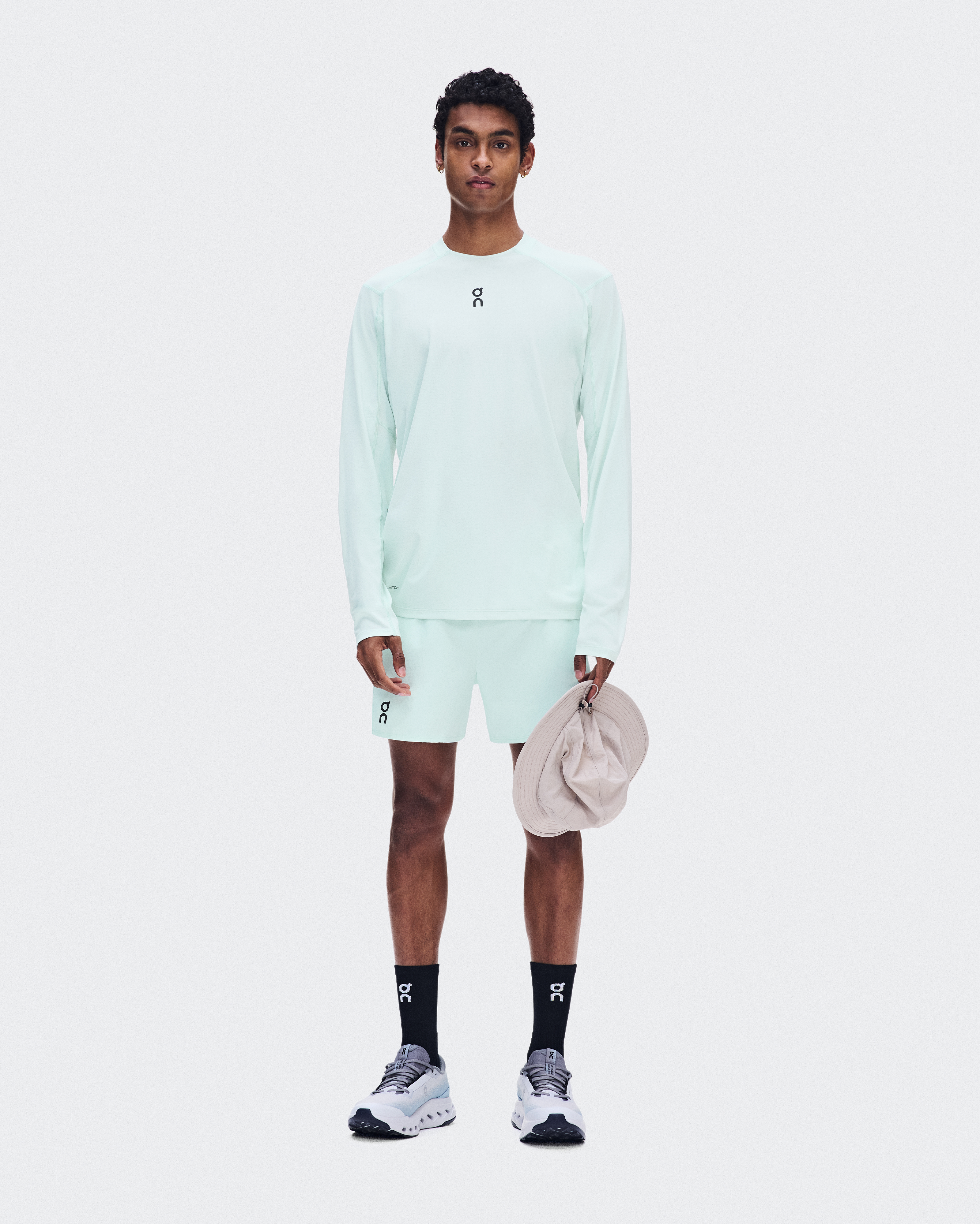 Trail Long-T Solar Long-Sleeve Shirt in Flurry