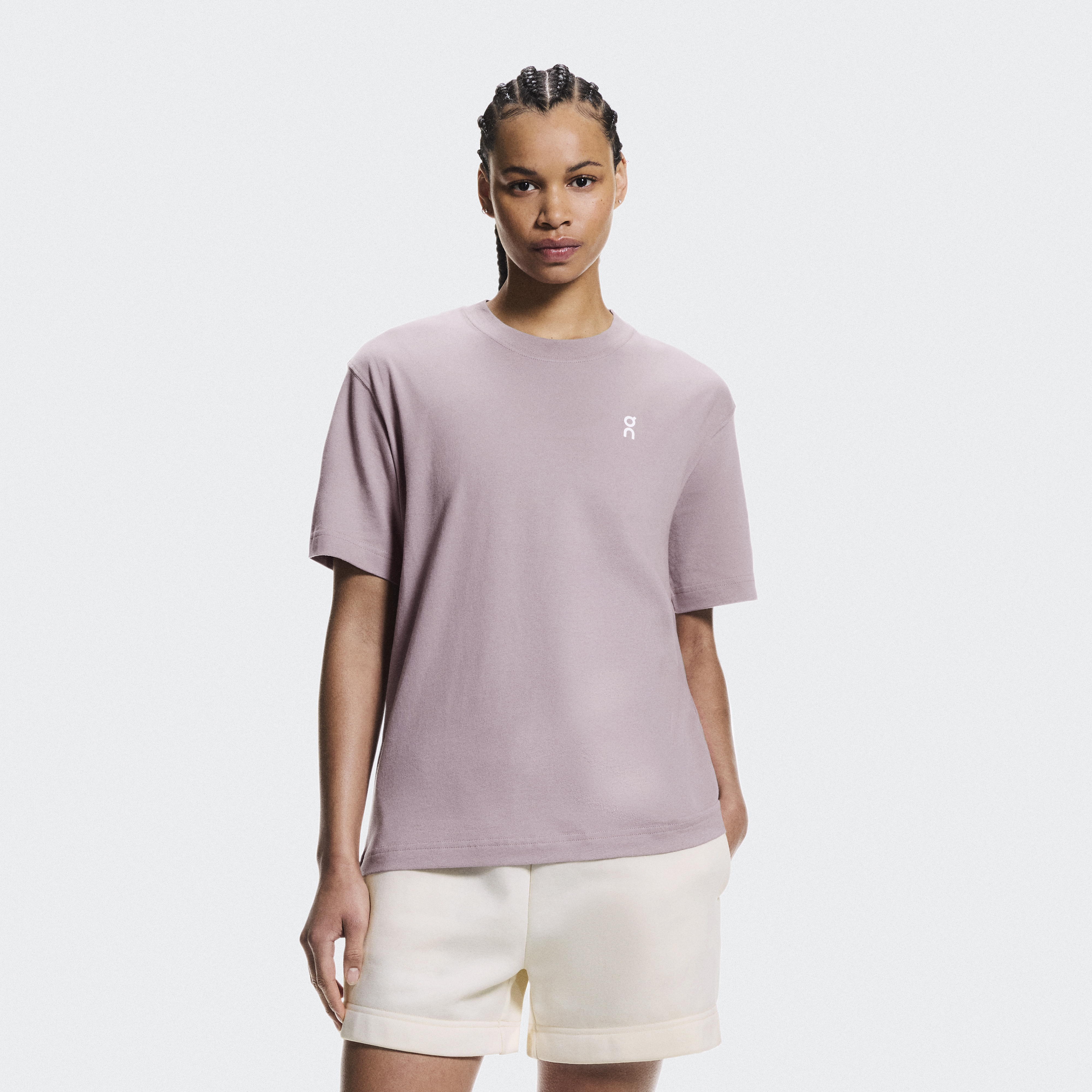 Club-T Rhythm Short-Sleeve Shirt in Heron