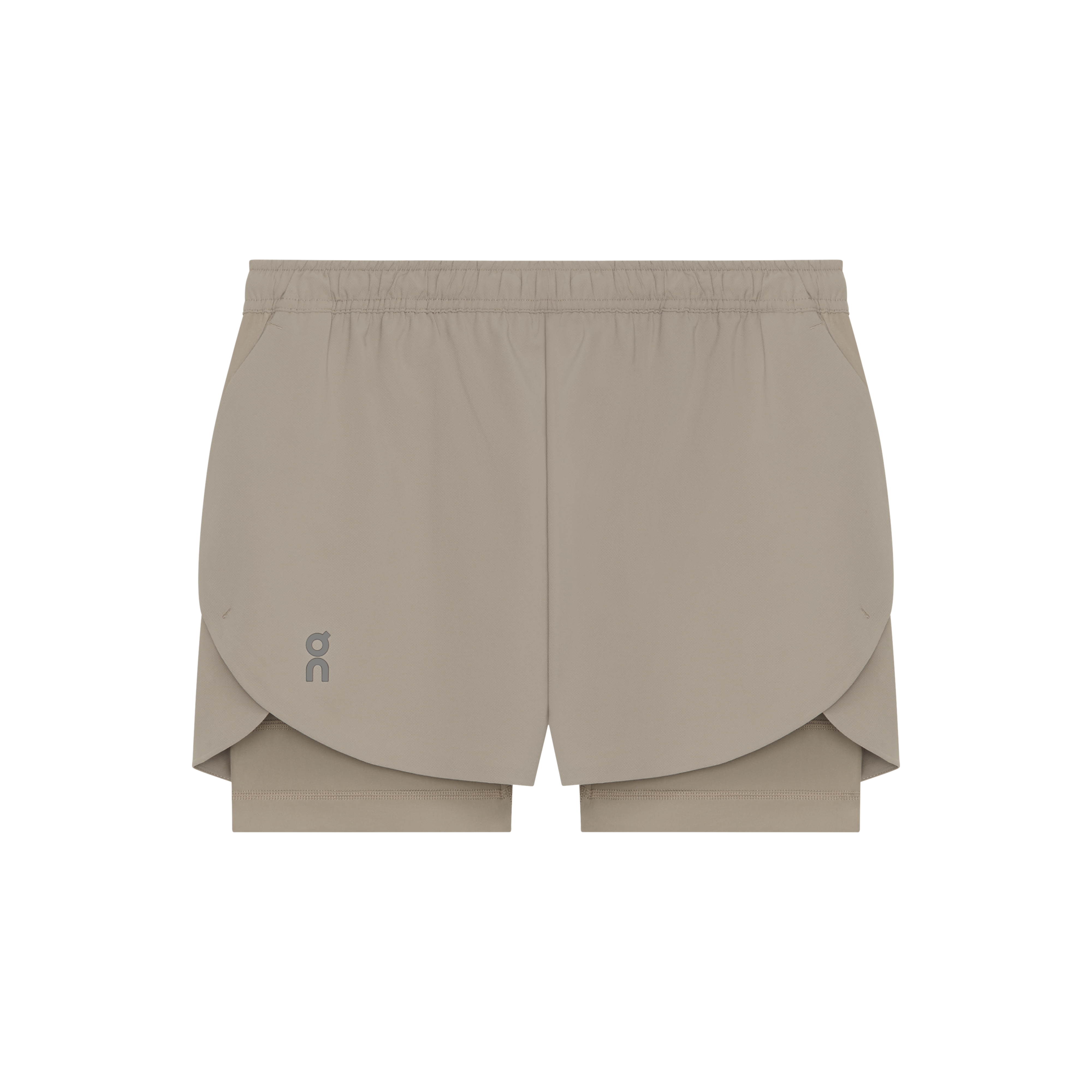 Train 2-in-1 Shorts in Clay