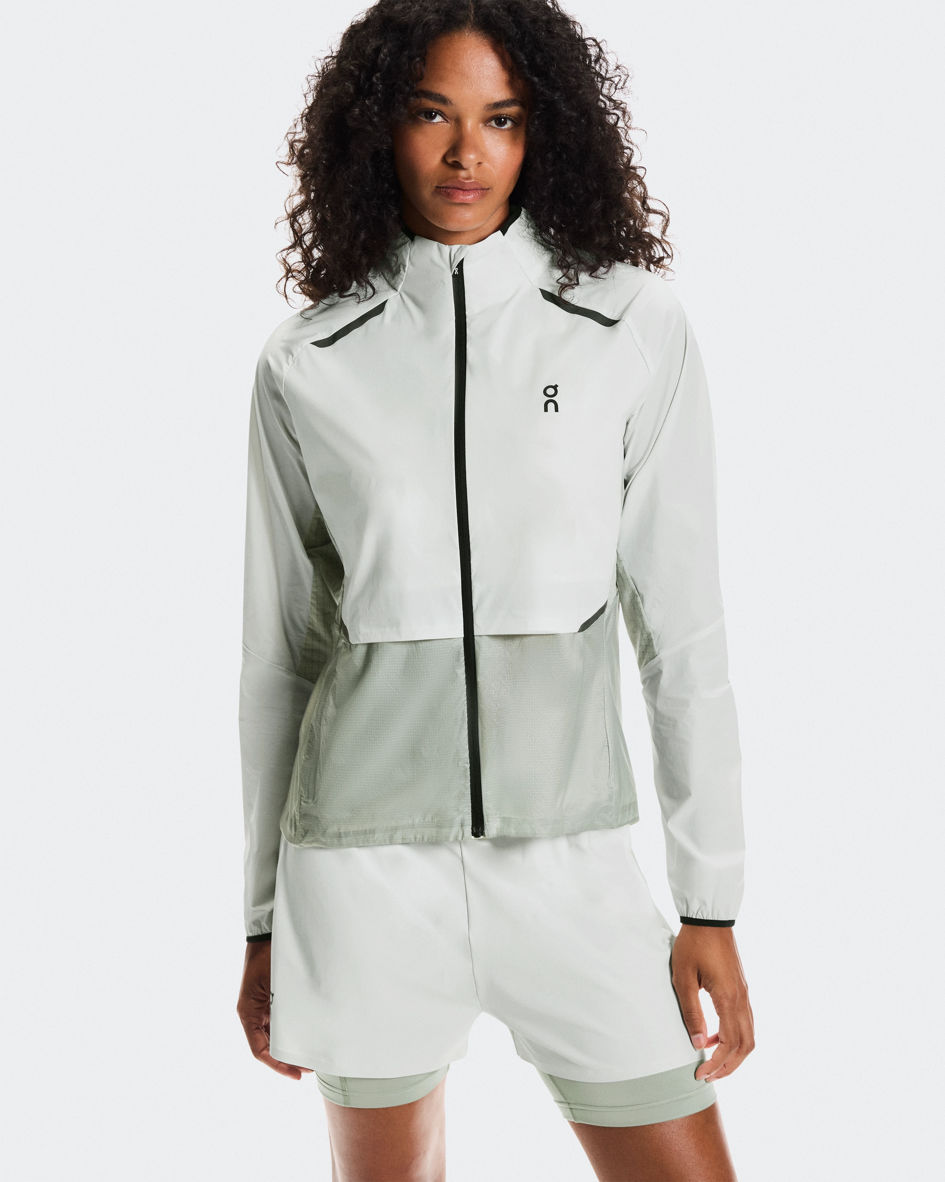On Weather Jacket Iceberg & Tin Women Jackets