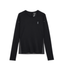 Performance Long-T Long-Sleeve Shirt in Black/Eclipse