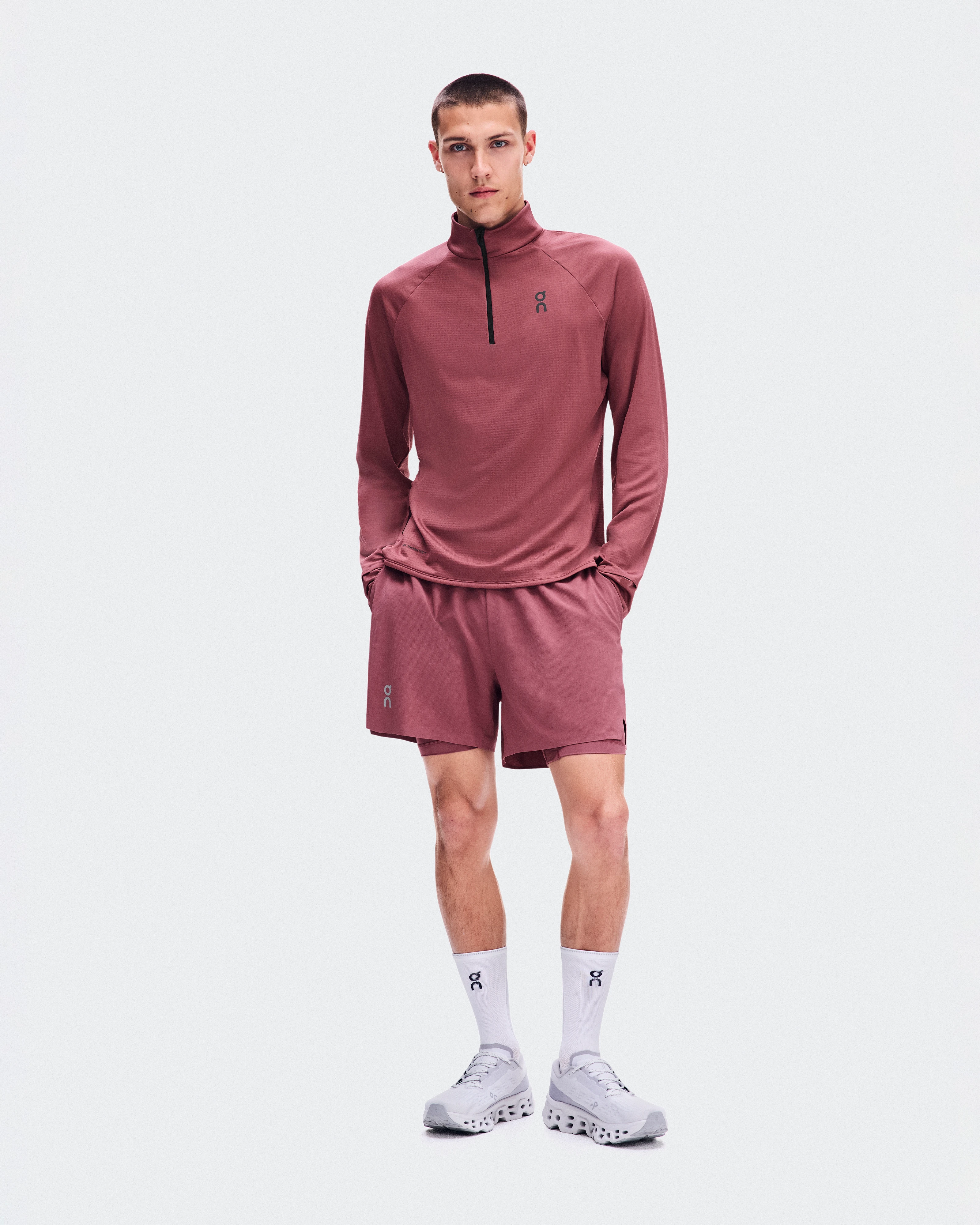 On Train 2-in-1 Shorts Barberry Men Shorts