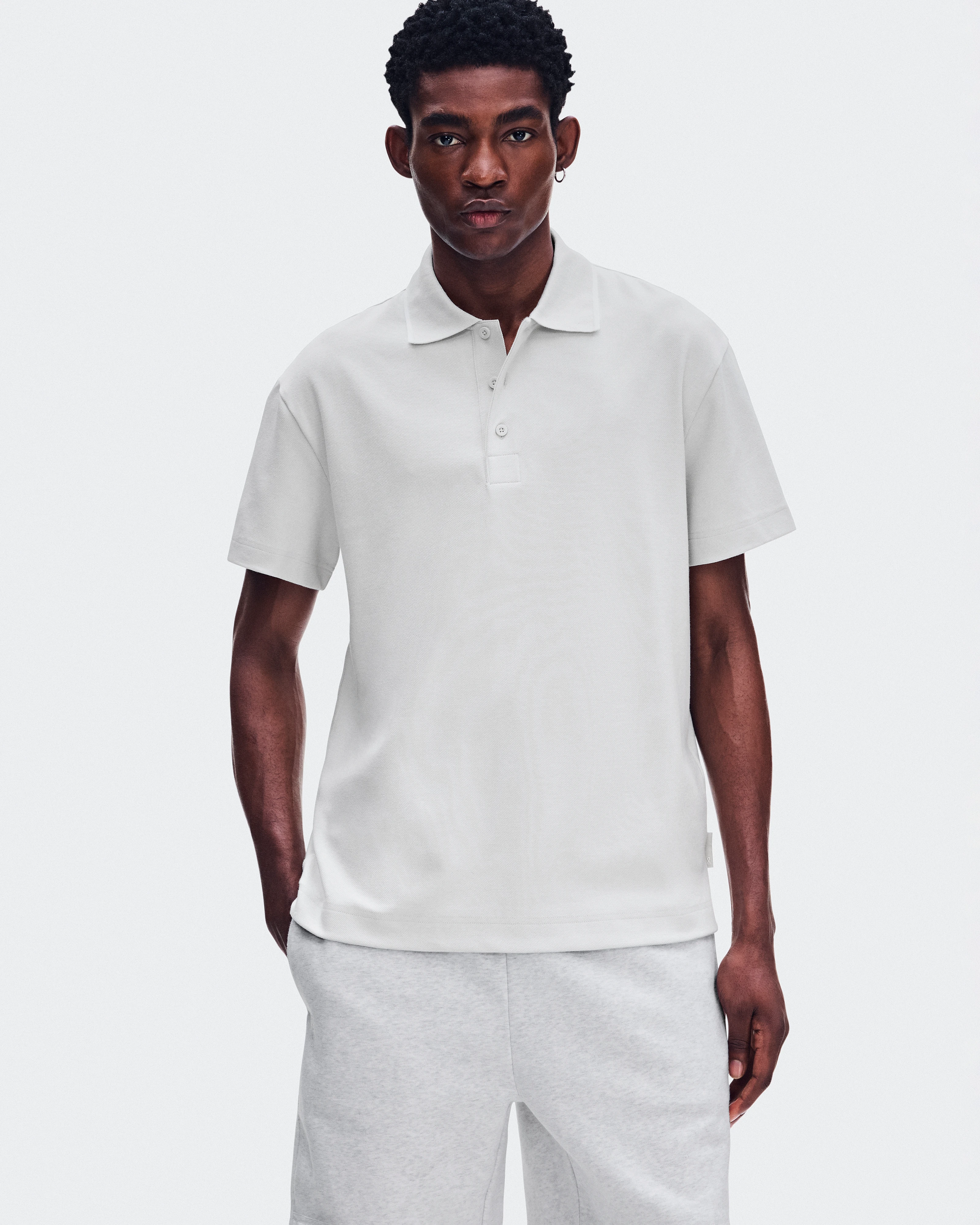 On Courtside Polo Glacier Men Tops and t-shirts