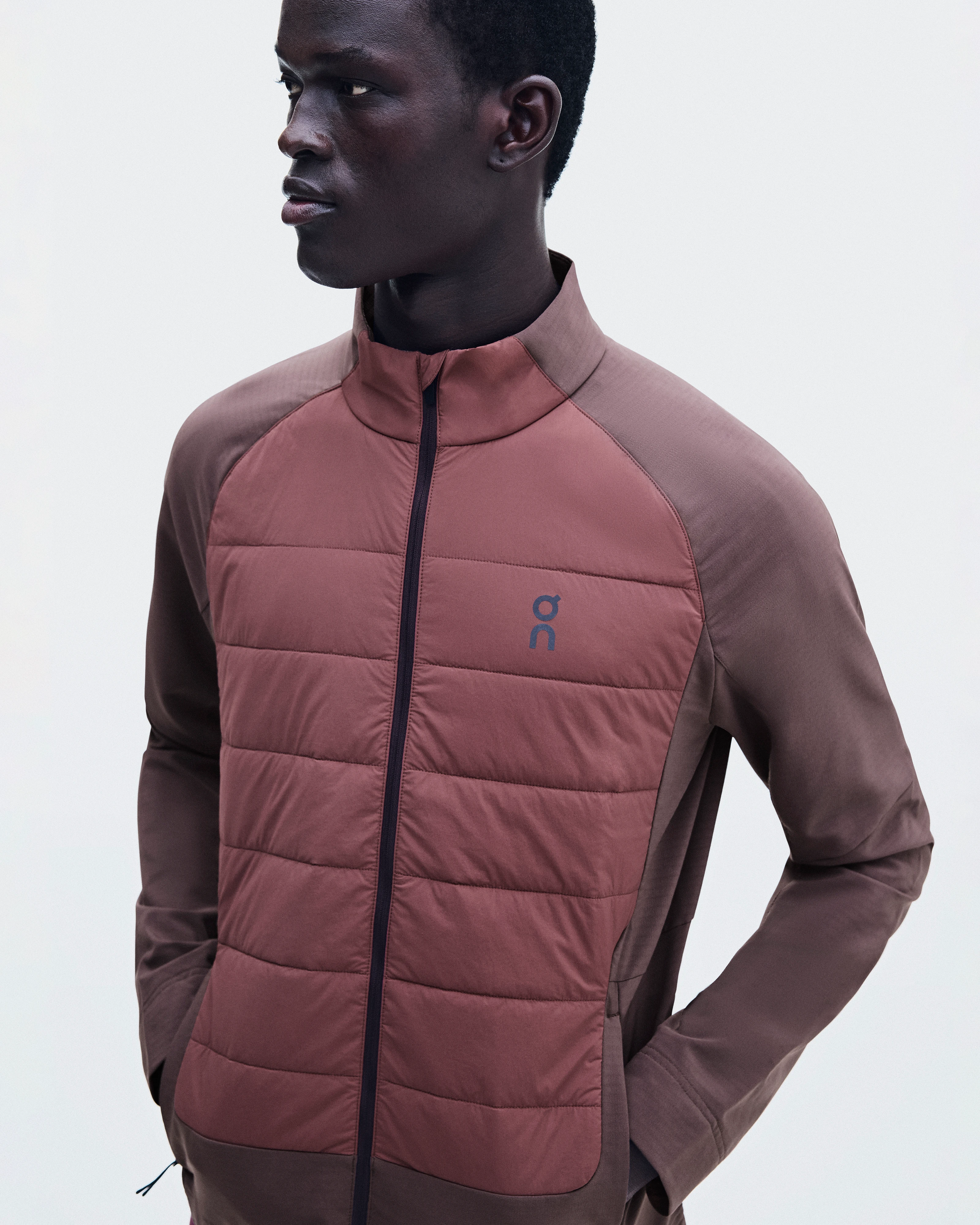 On Weather Hybrid Jacket Mulberry & Barberry Men Jackets