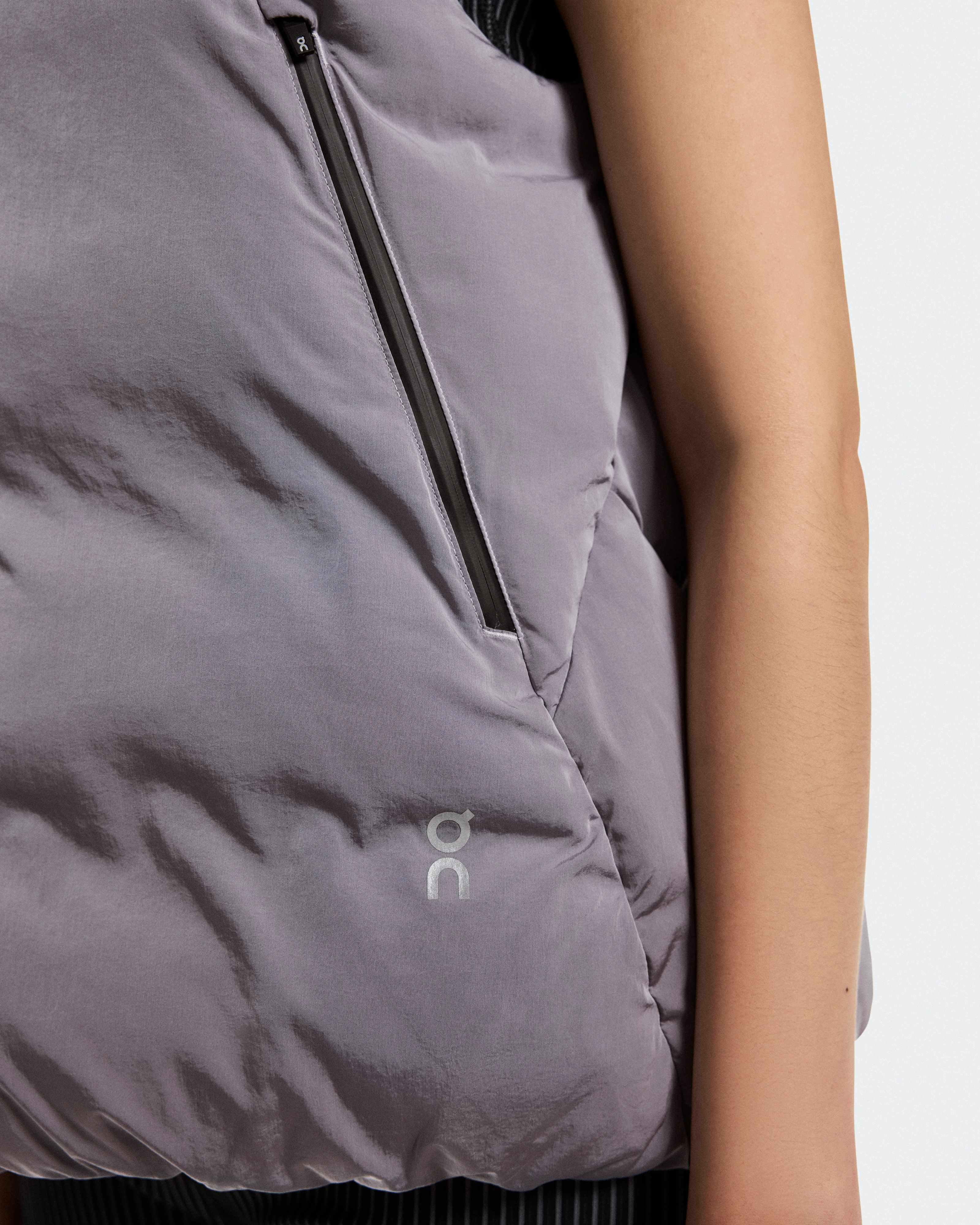 On All-Day Puffer Vest Lilac Women Jackets