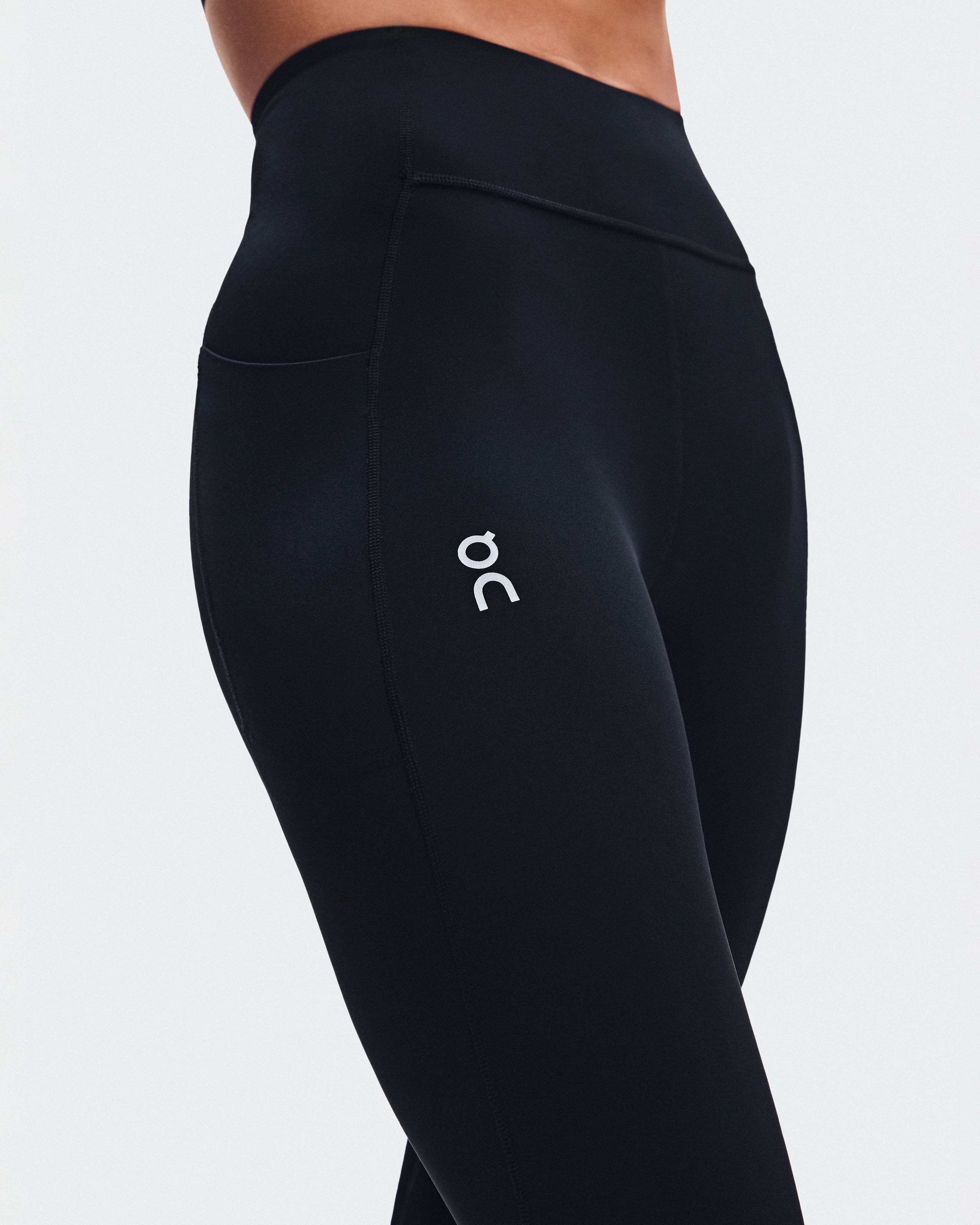 On Train Tights 7/8 Black Women Tights