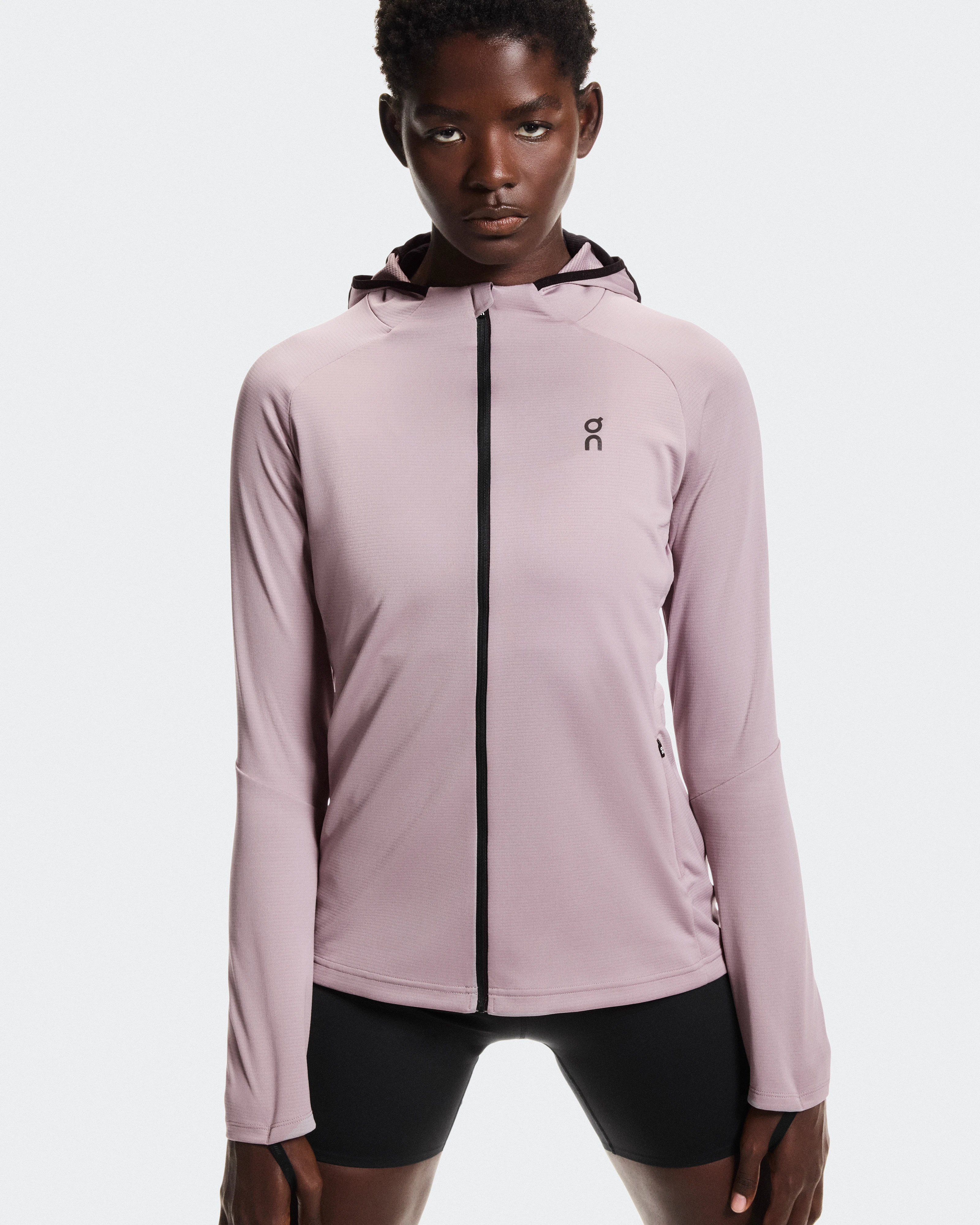 On Climate Zip Hoodie Heron Women Hoodies and sweatshirts