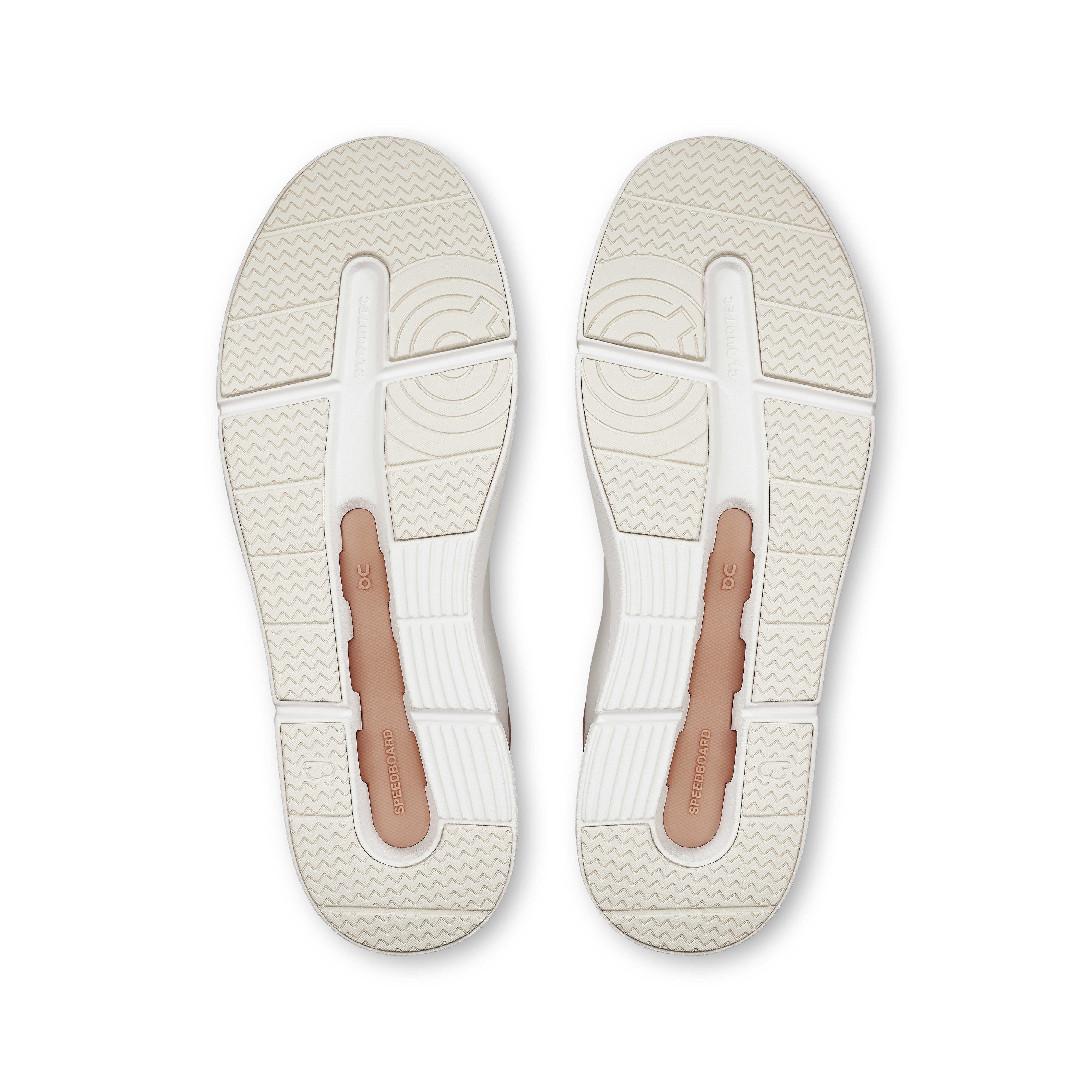 On THE ROGER Advantage White & Rosehip Women Tennis Shoes