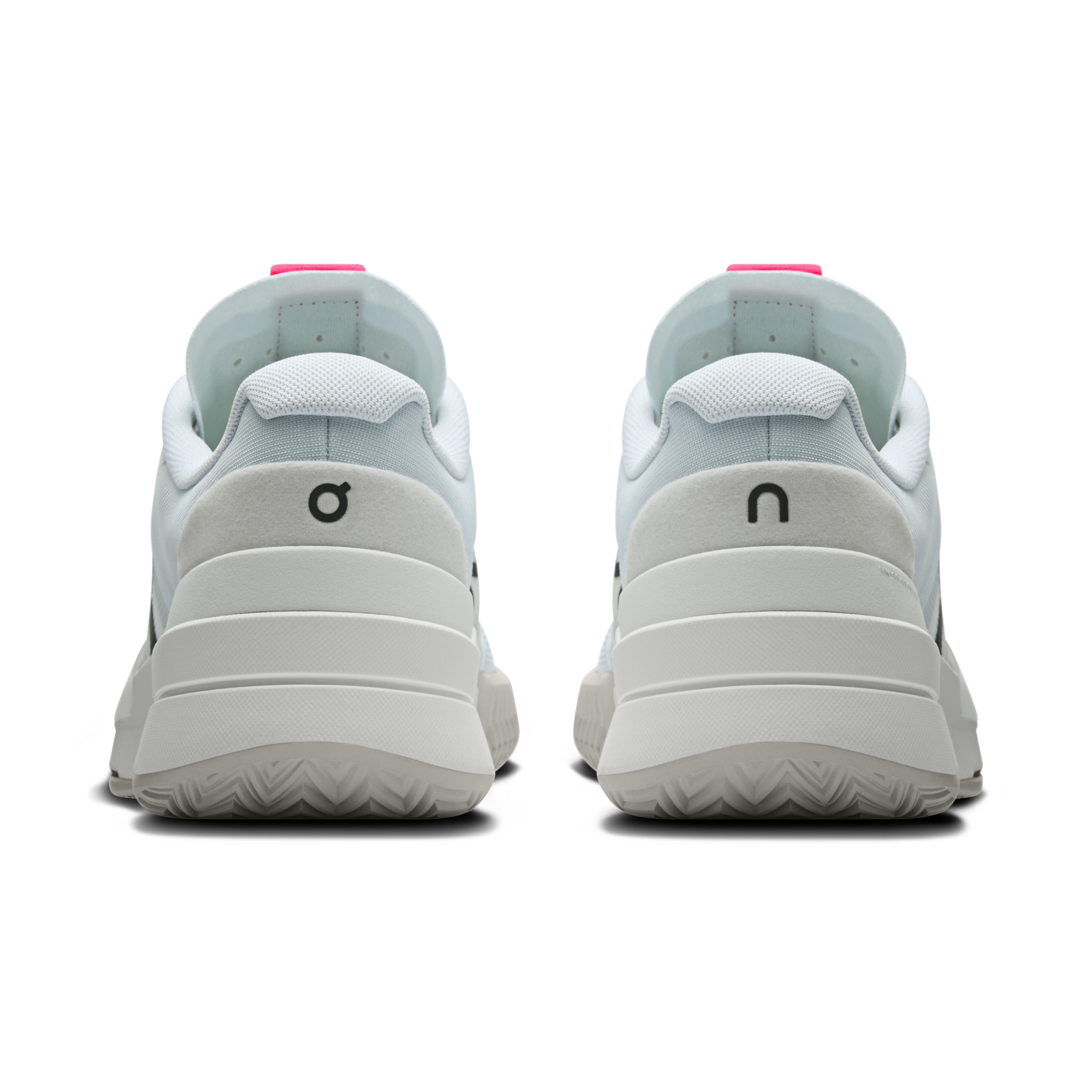On THE ROGER Pro 2 Arctic & Pink Men Tennis Shoes