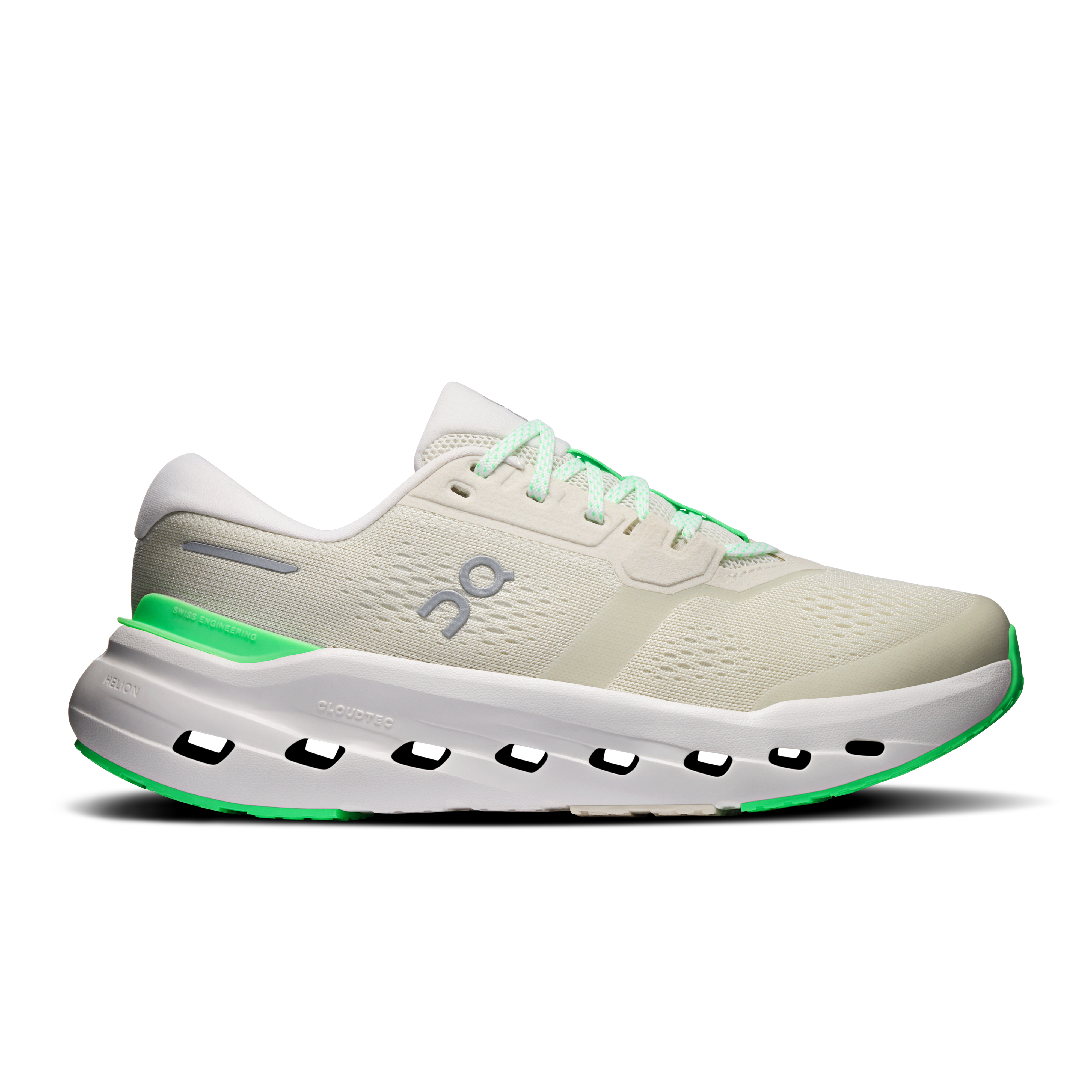 Cloudrunner 3 Wide Road Running Shoe in Ghost/Verdite