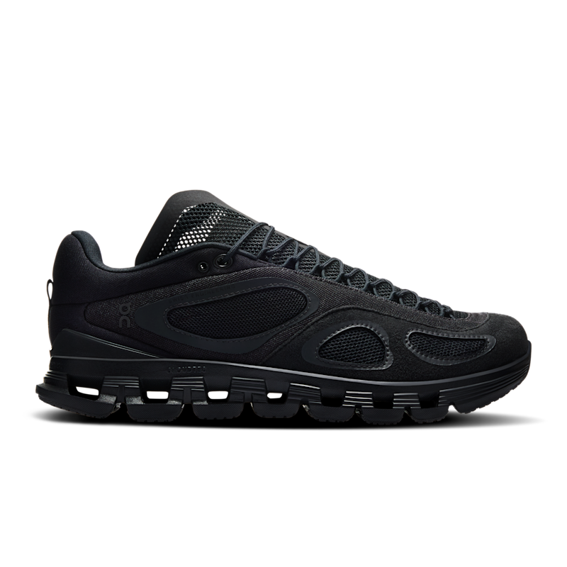 On Women's Cloud X FKA Lifestyle Shoe in Black, Size: 36, Recycled Polyester/ ️