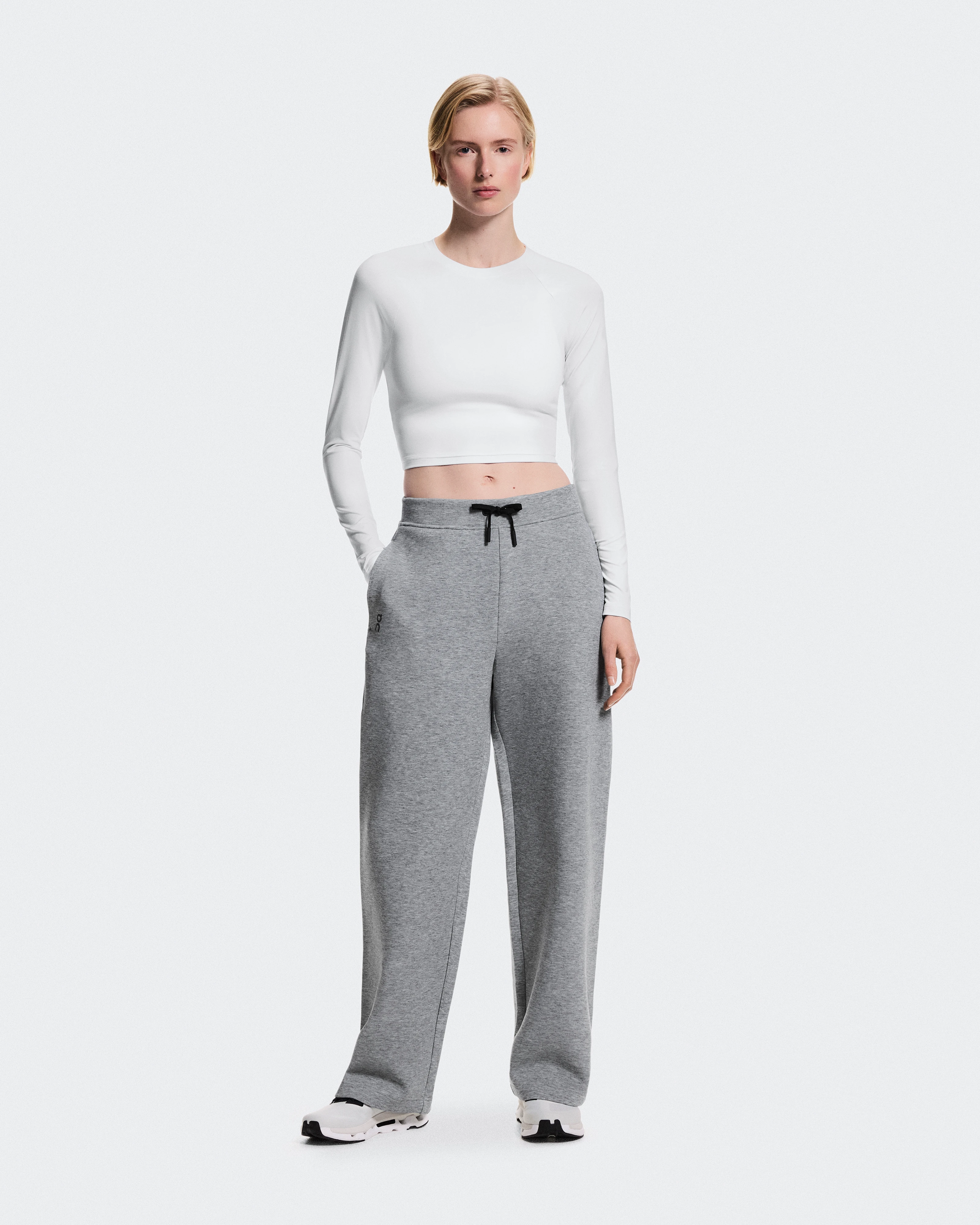 On Focus Tech Sweatpants Basalt Women Pants
