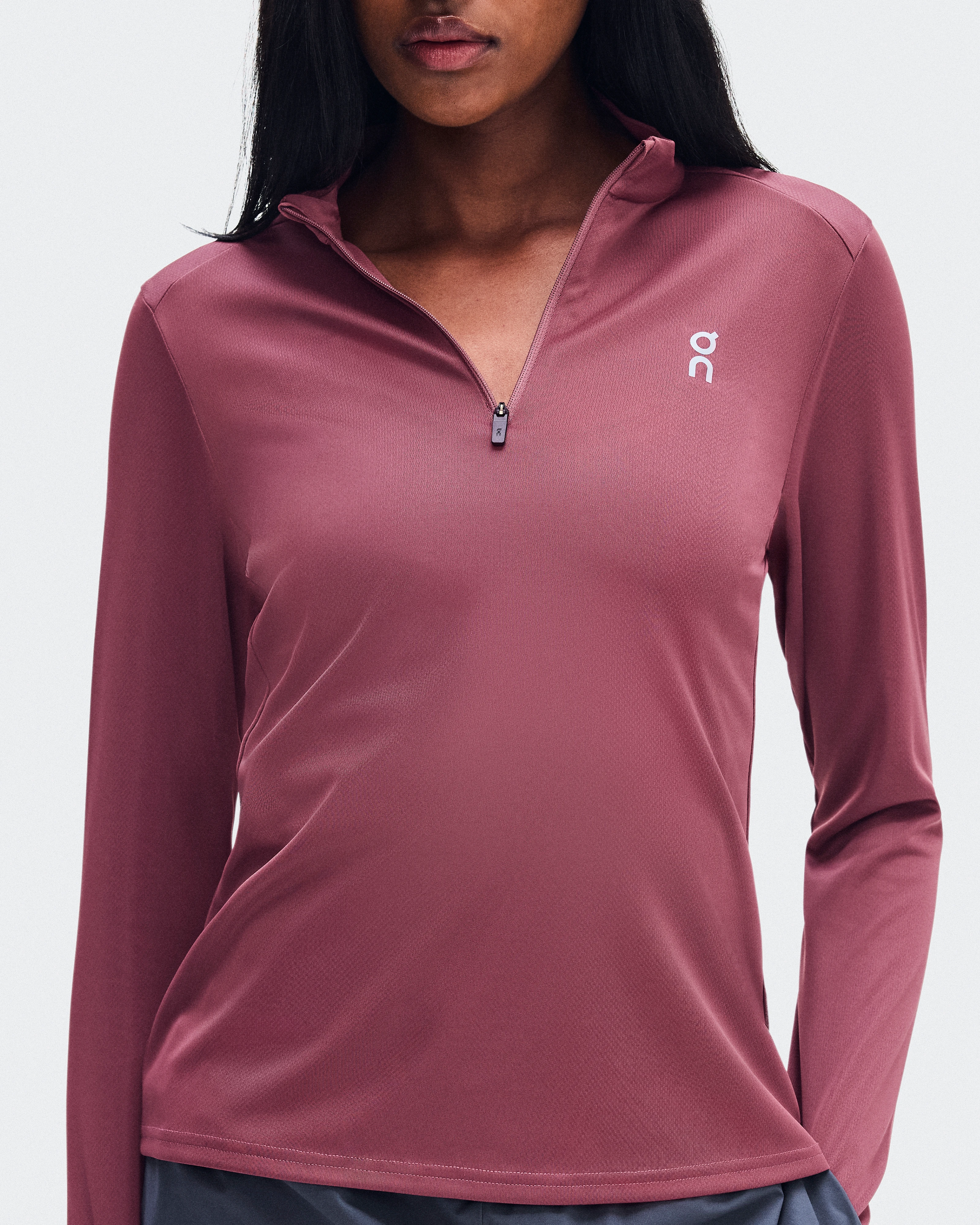 On Core 1/4 Zip Barberry Women – Daily running, cool weather running Jackets