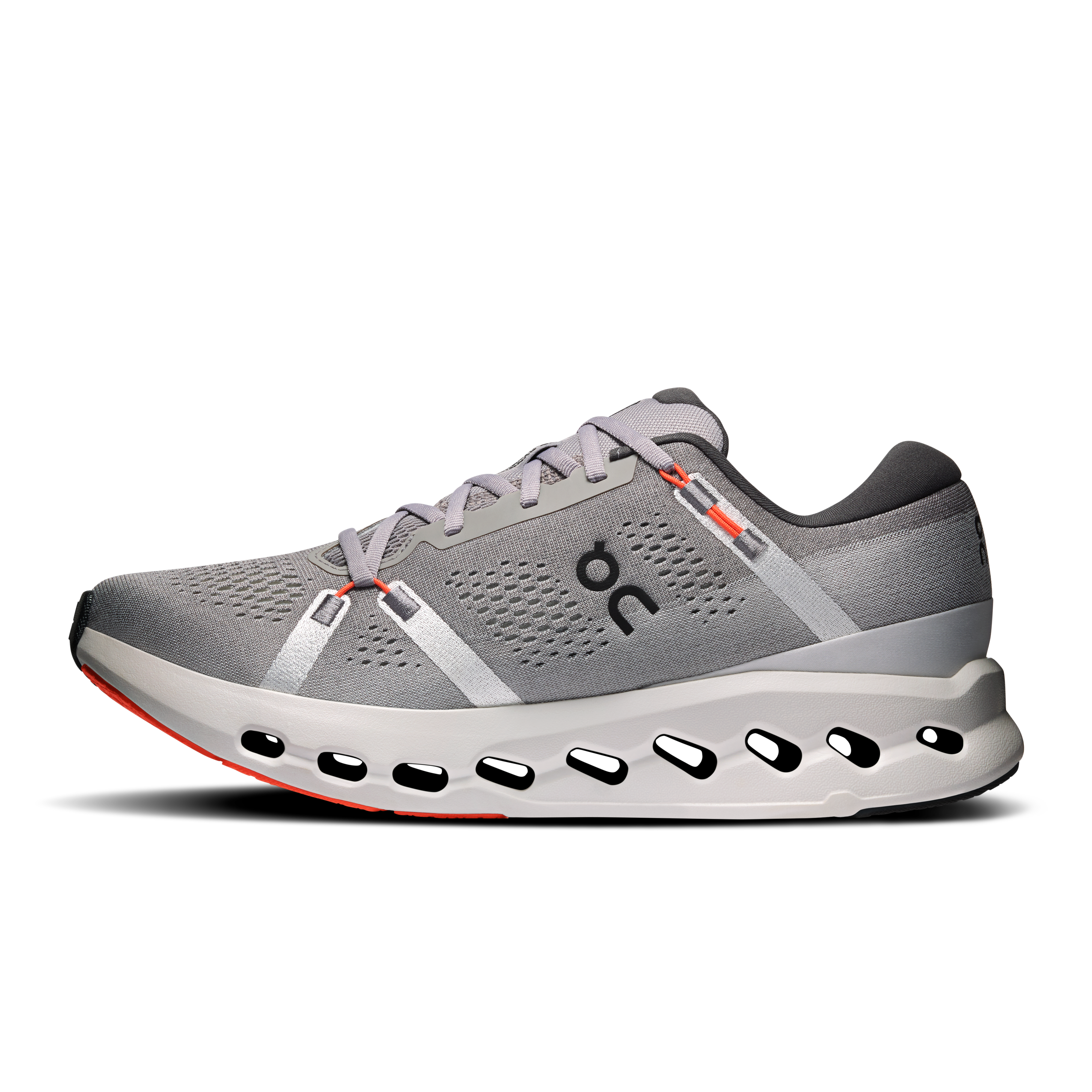 On Cloudsurfer 2 Ore & White Homme Running sur route Chaussures