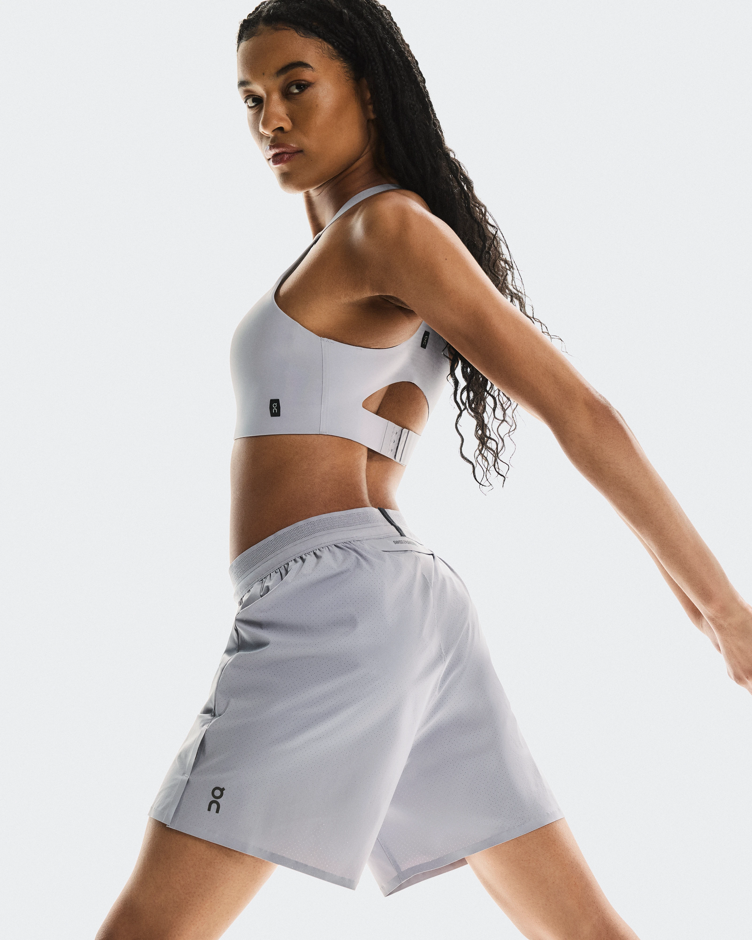 On 5" Performance Shorts Lilac Women Shorts