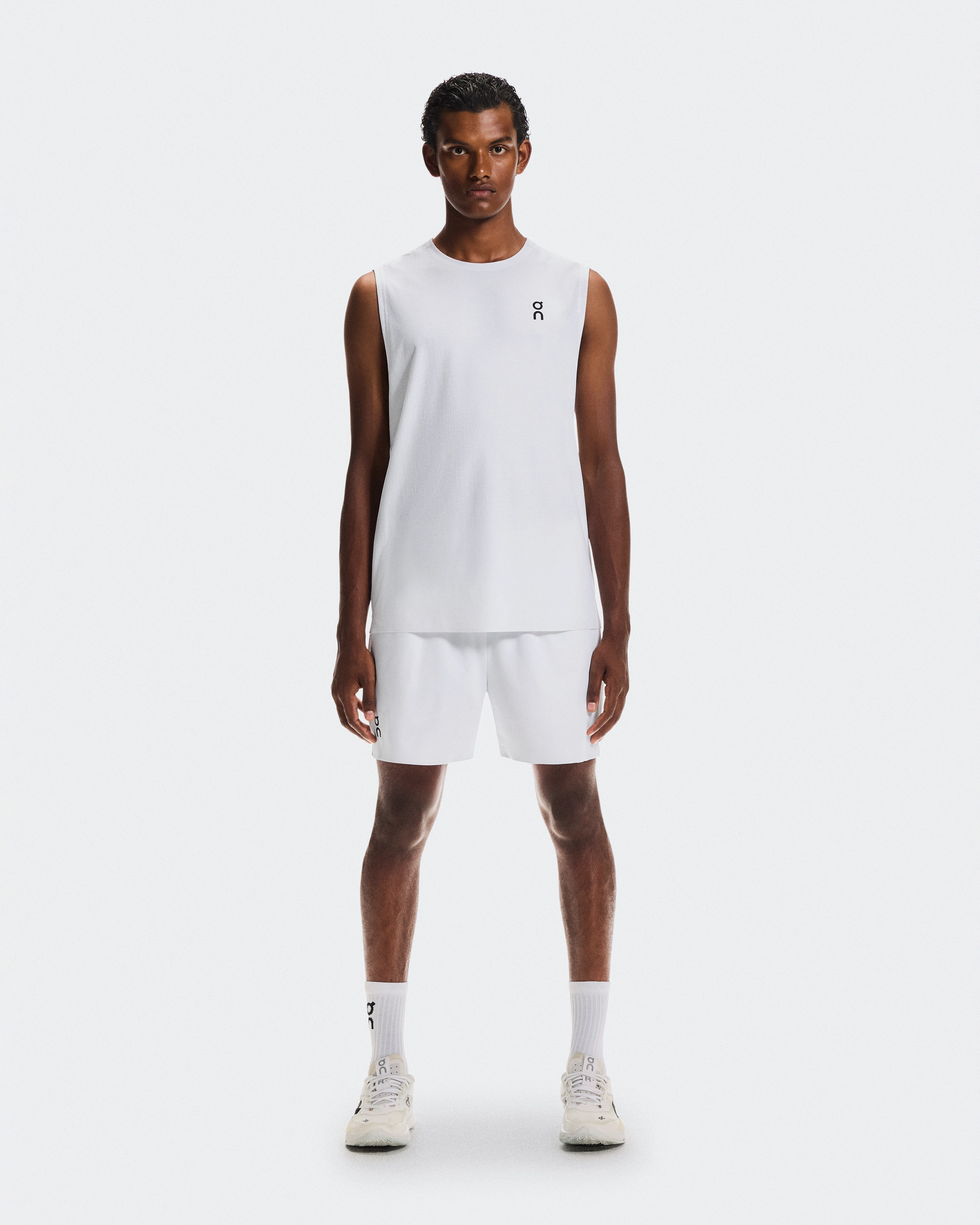 On Court Tank White Men Tops and t-shirts