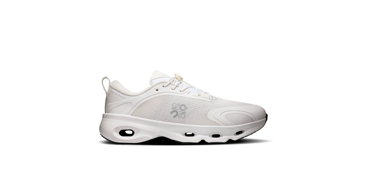 Tenis Cloudsolo LOEWE para mujer blanco y gris claro · On