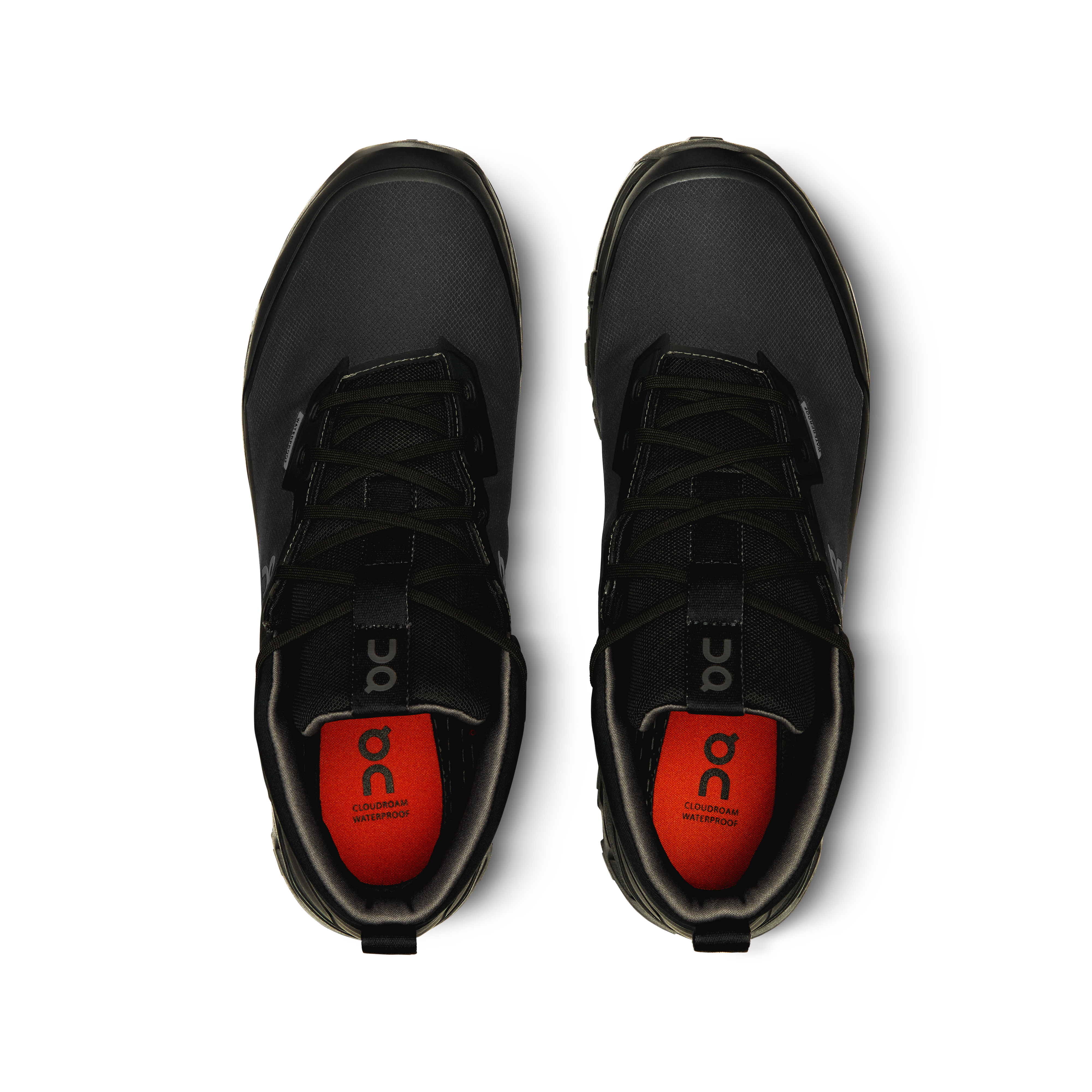 On Cloudroam Waterproof Black & Eclipse Uomo Vita attiva Scarpe