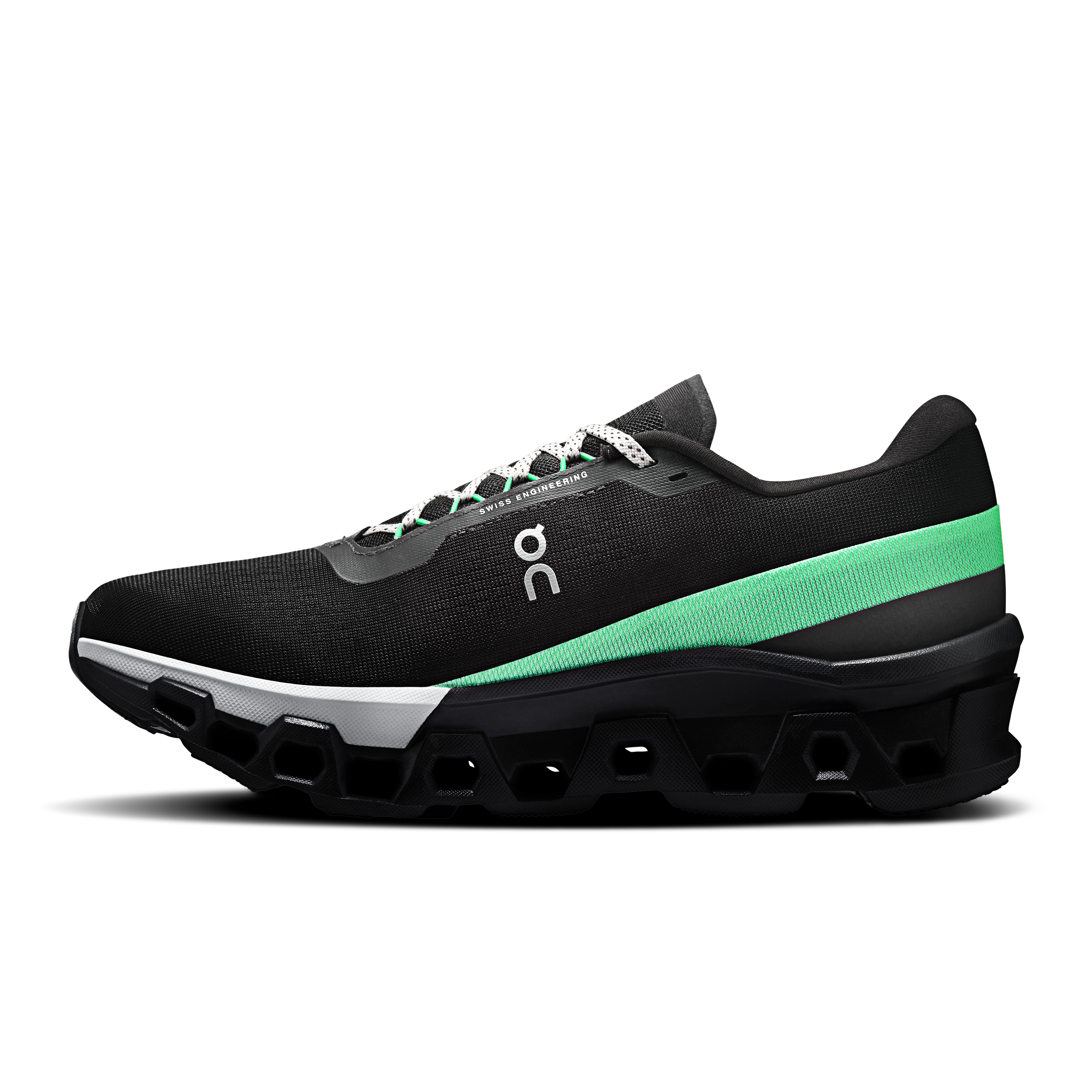 On Cloudmonster 2 Black & Glacier Men Road running Shoes