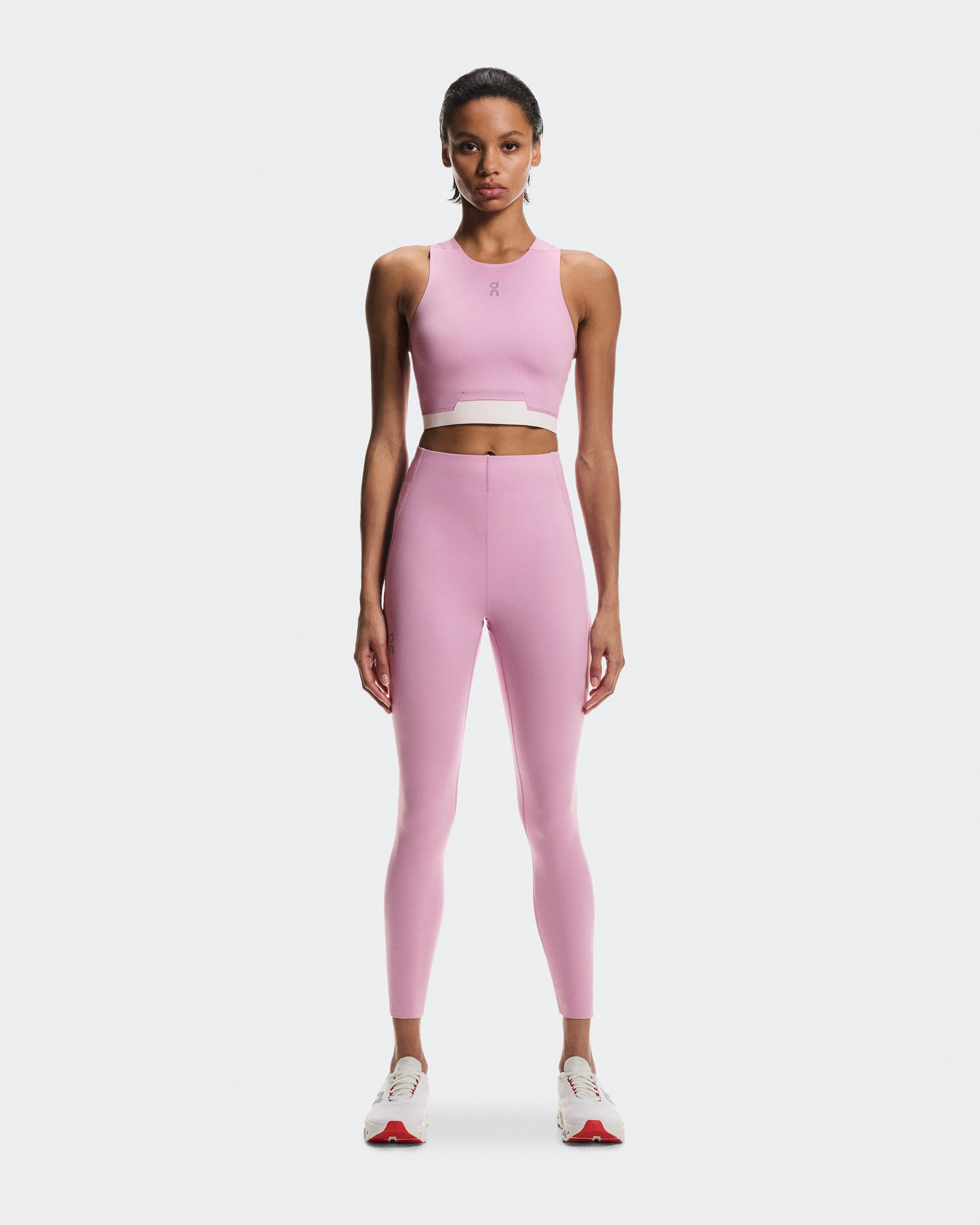 On Train 2-in-1 Crop Sakura Women Tops and t-shirts