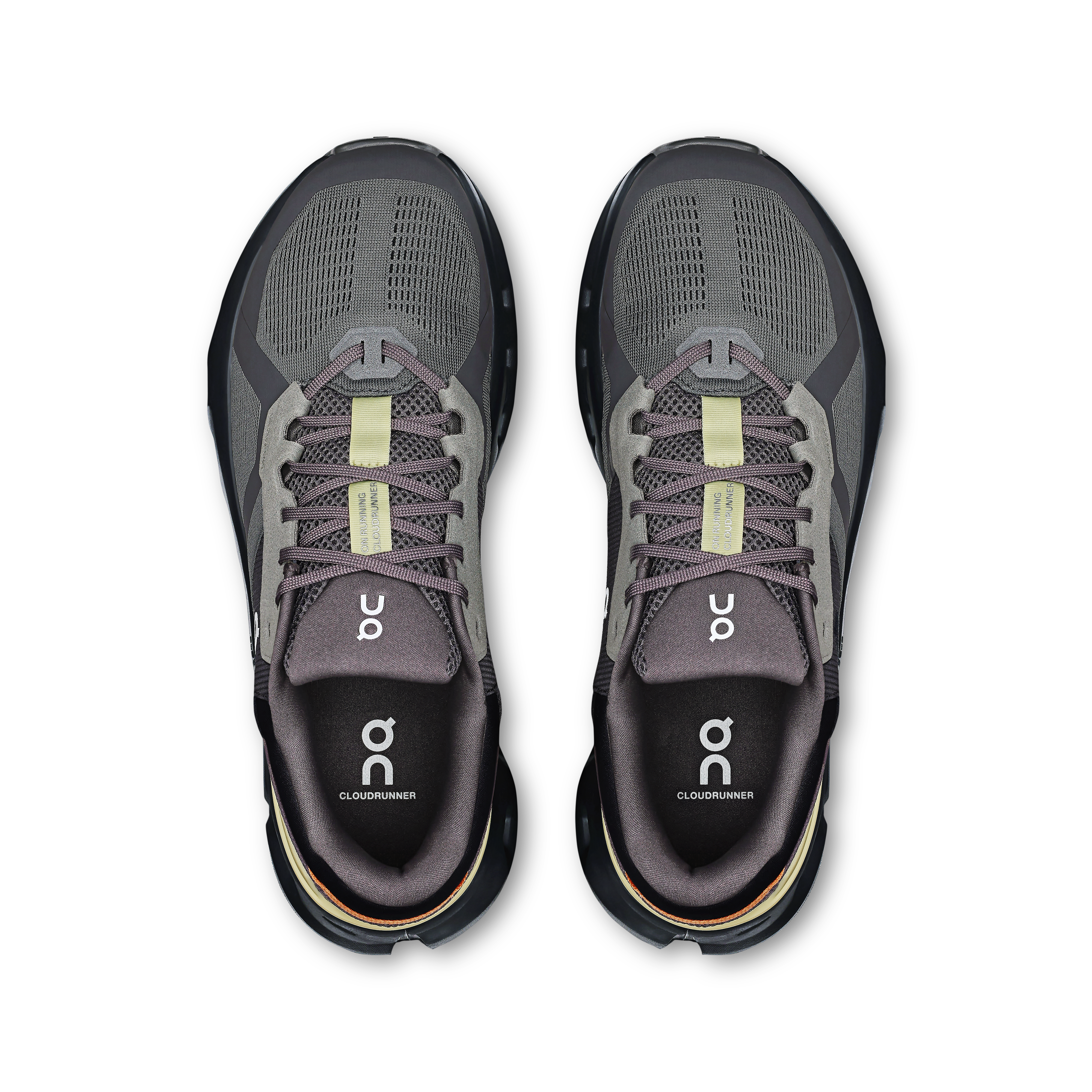 On Cloudrunner 2 Rock & Tangerine Men Road running Shoes