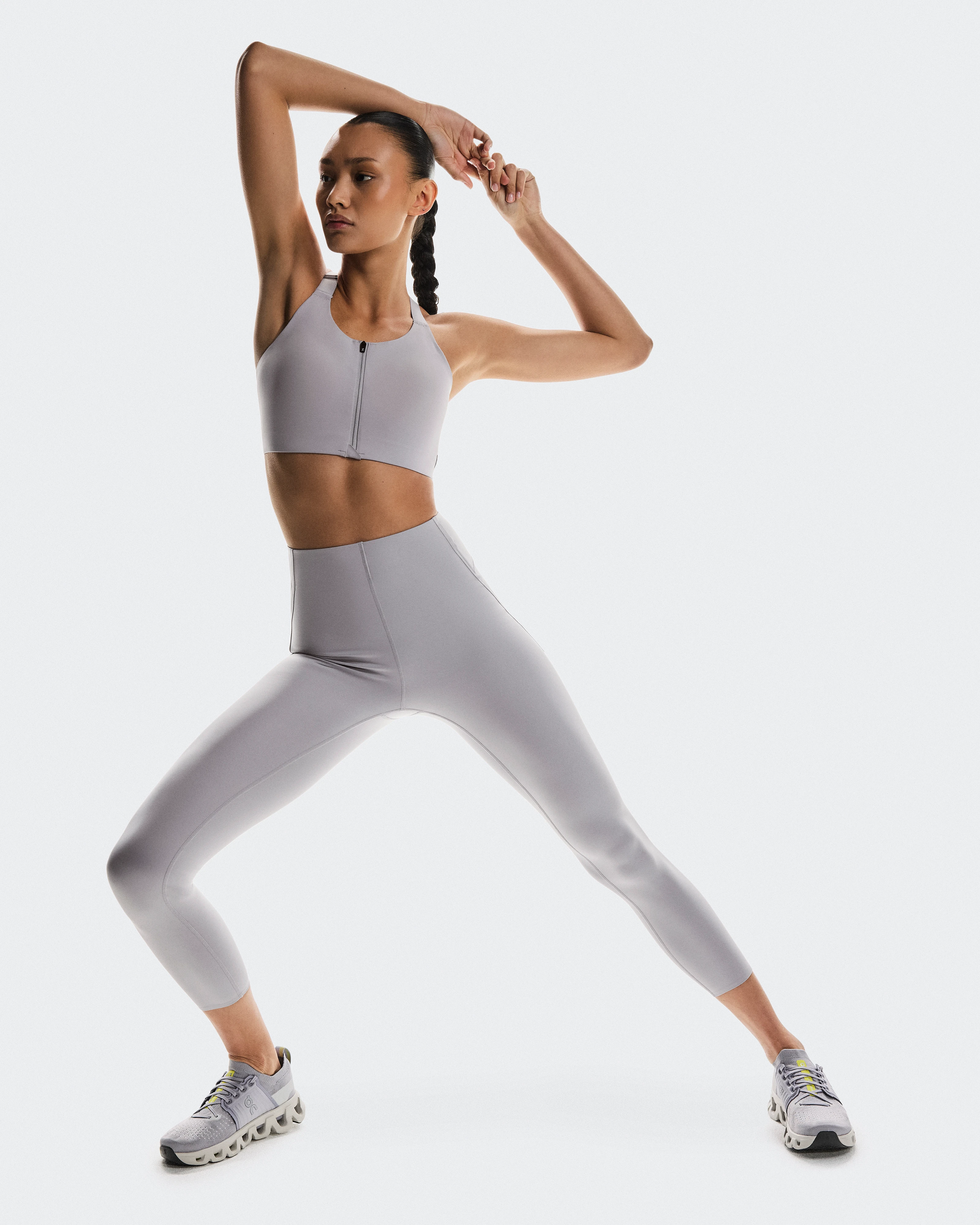 On Train Tights 7/8 Lilac Women Tights