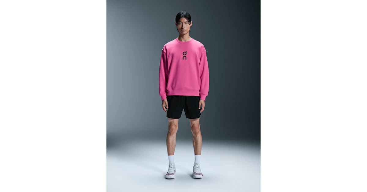 Men's Club Crew | Pink | On United States Men's Club Crew | Pink | On United States